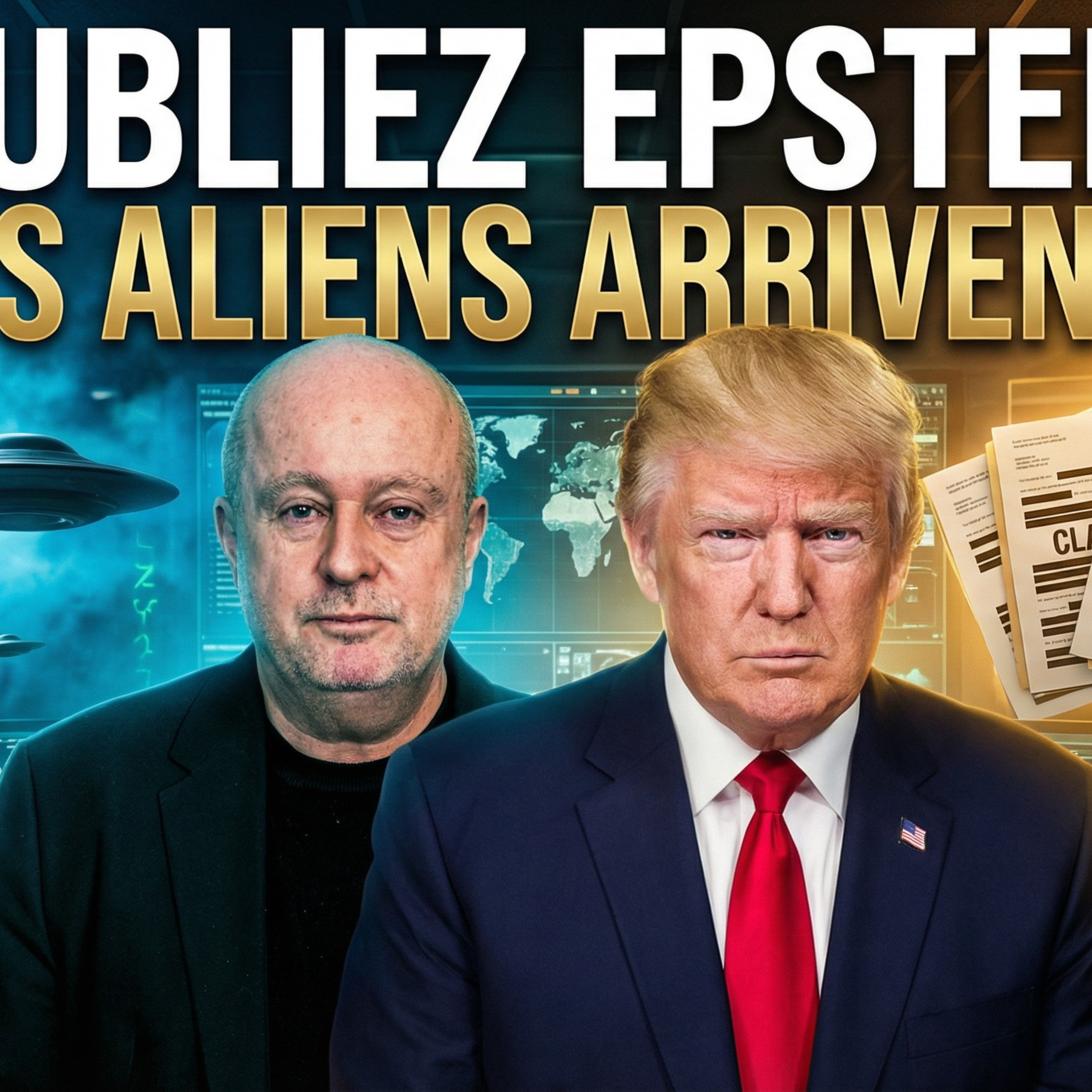 Oubliez l’affaire EPSTEIN : TRUMP parle maintenant des ALIENS !