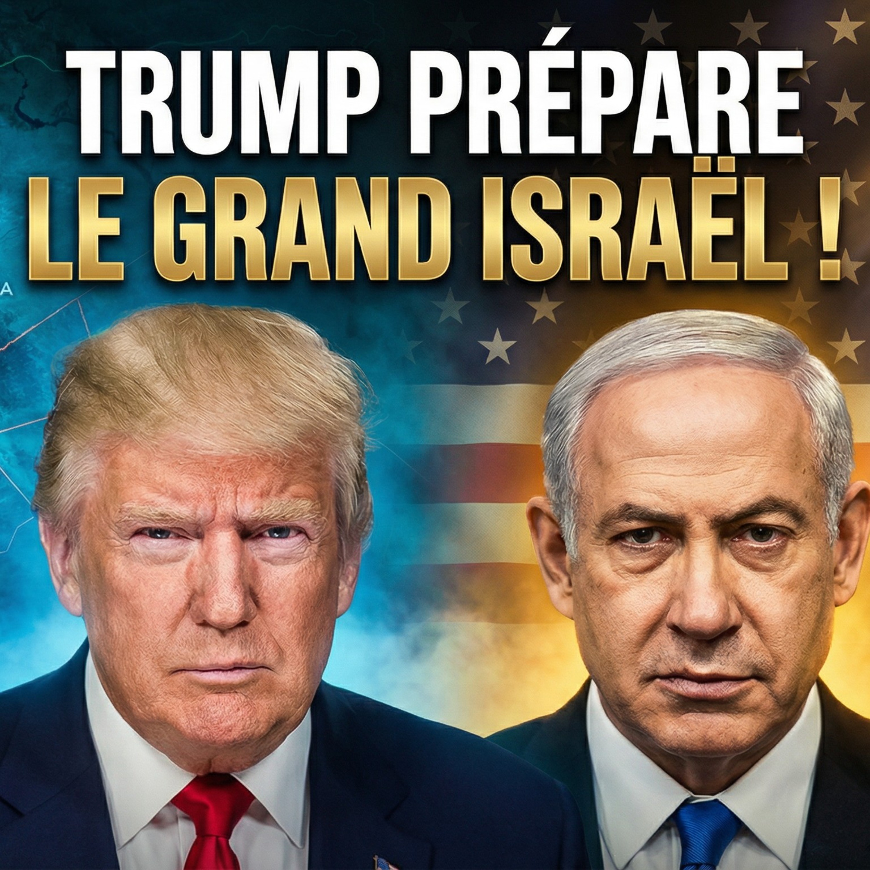 L’objectif de TRUMP pour étendre ISRAËL aux pays voisins !