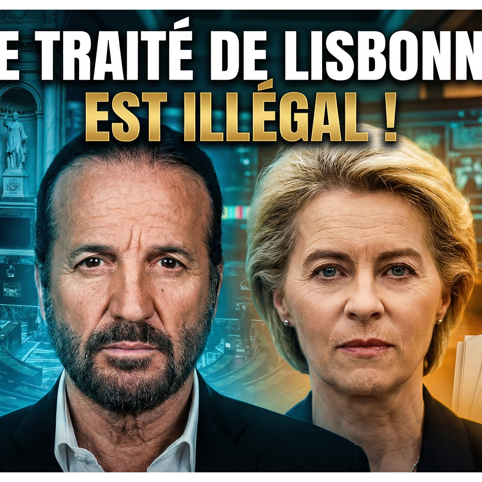 Francis Lalanne utilise la JUSTICE pour faire tomber l’UE