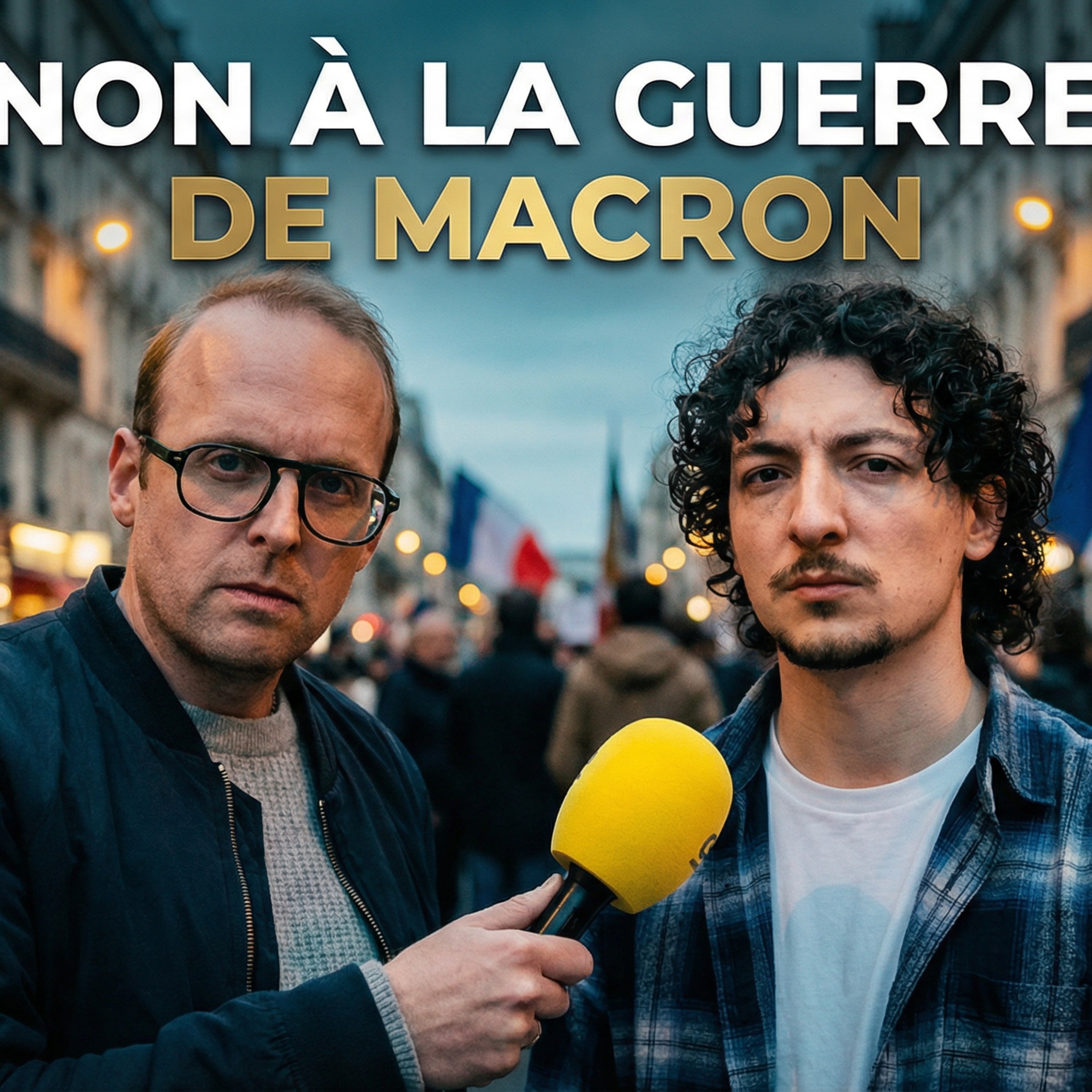 Les FRANÇAIS disent NON à la guerre de MACRON en IRAN !