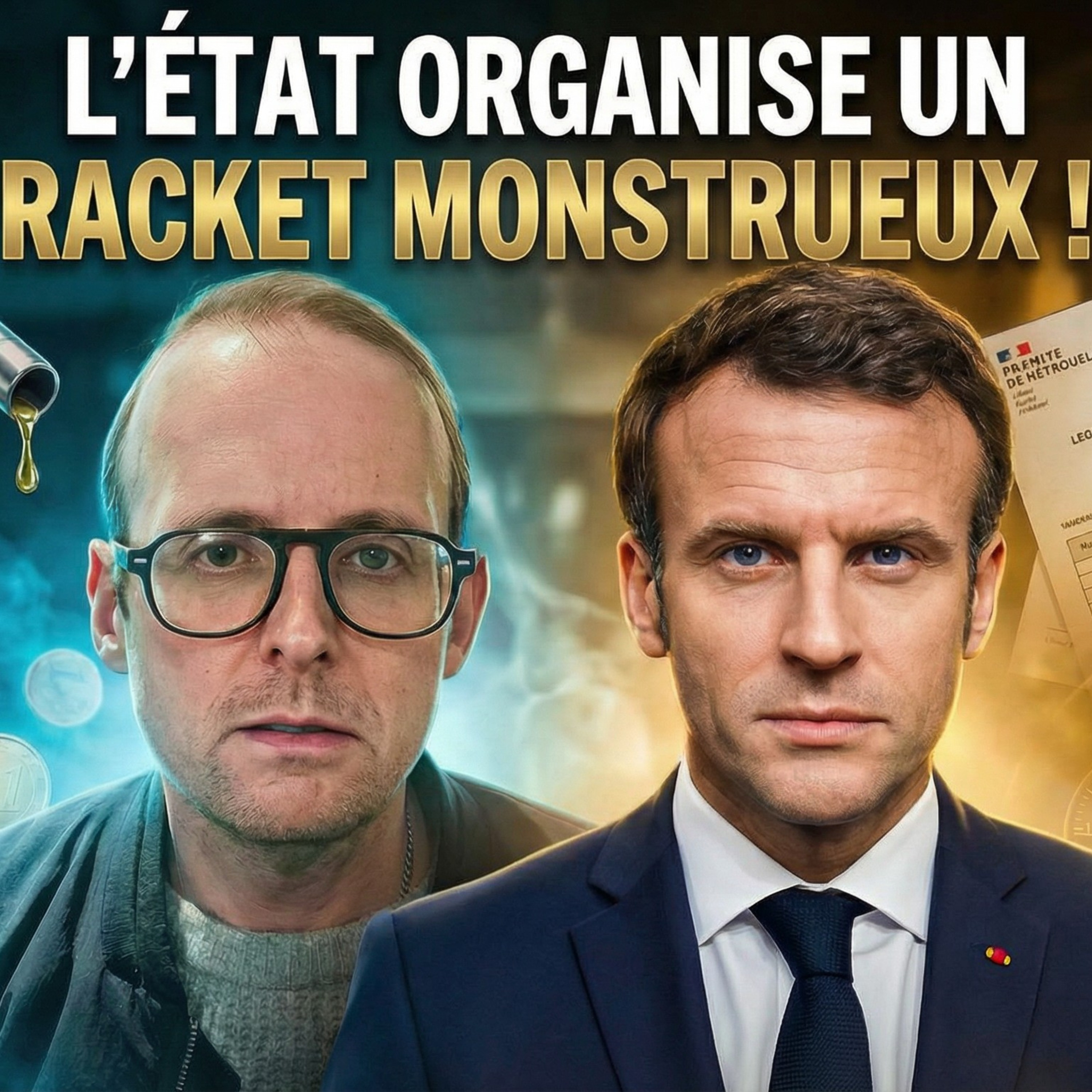 MACRON déclenche la DÉPOSSESSION et PILLE 60% du prix de l’ESSENCE