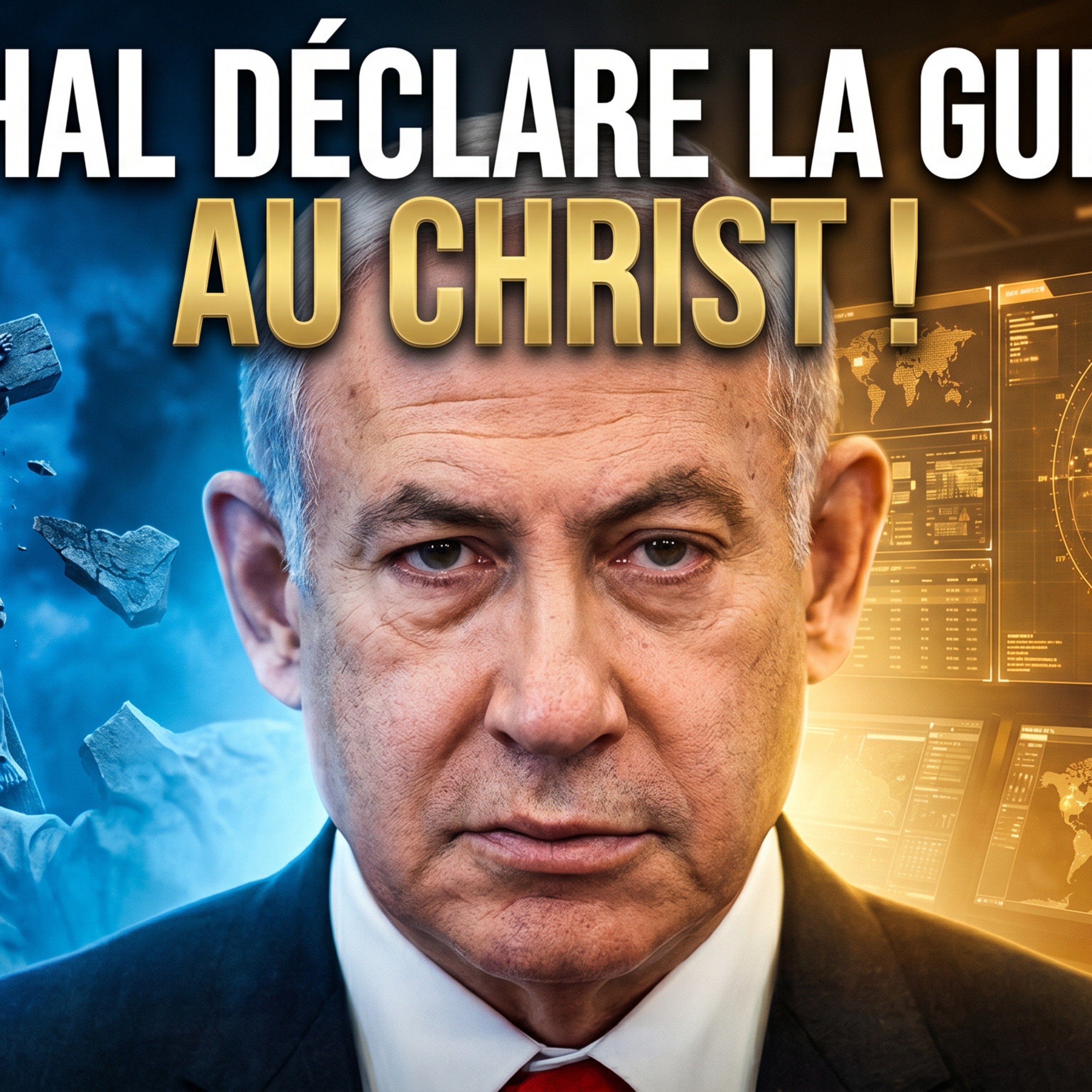 Coups de MASSE sur le Christ : ISRAËL assume l’AGENDA de l’Antéchrist !