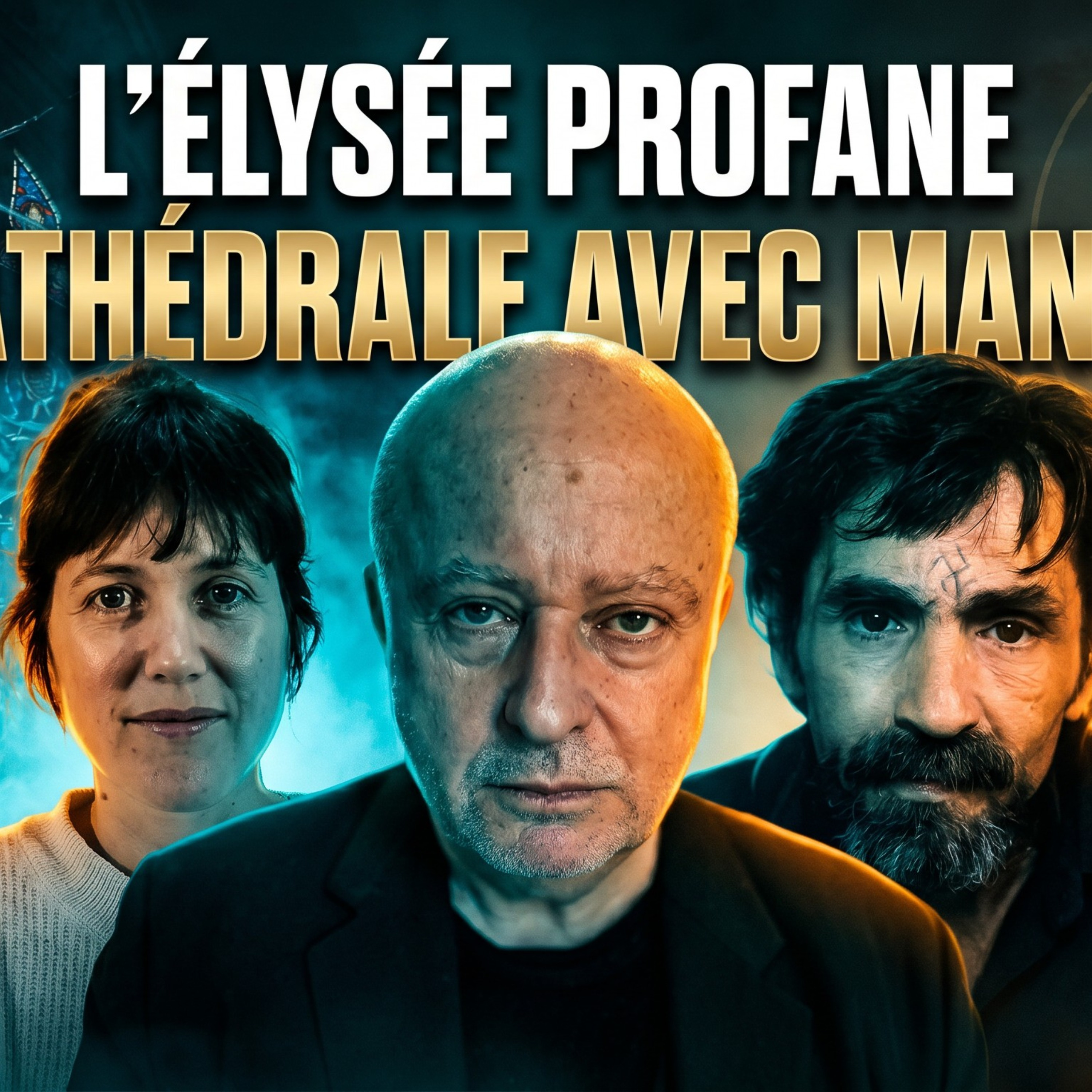 Vitraux de NOTRE-DAME : ce qu'on dit de plus SOMBRE sur la MANSON FAMILY dans le verre !