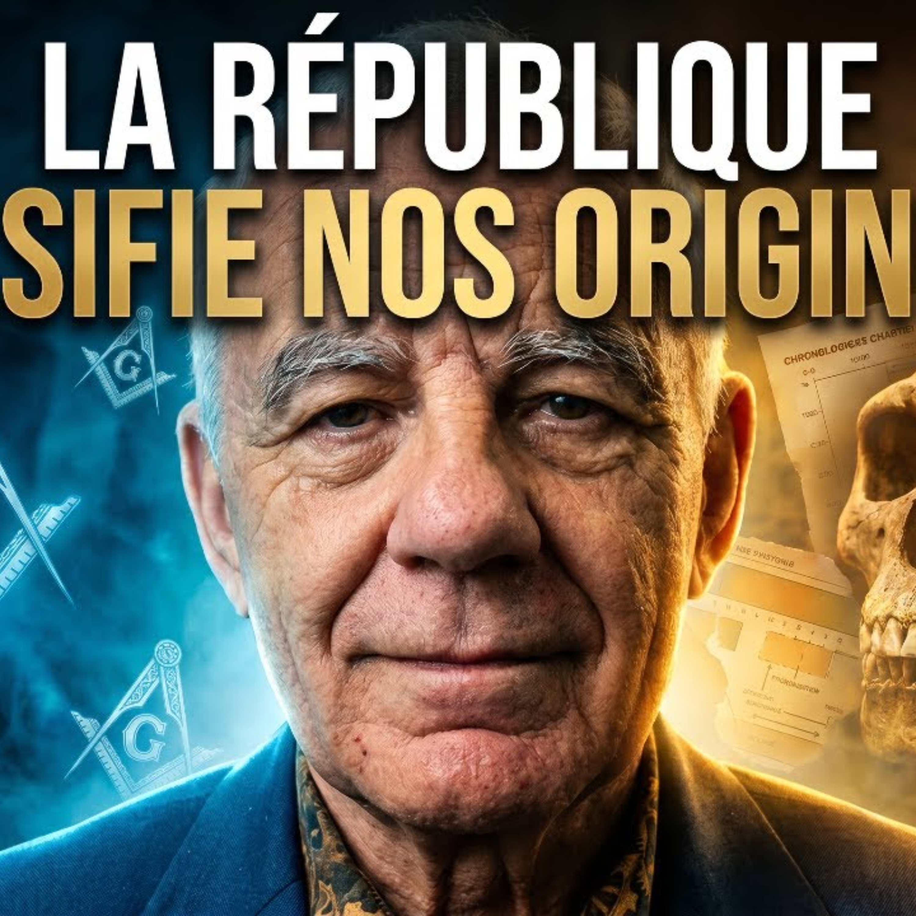 EXCLUSIF : la FRANC-MAÇONNERIE prépare l’ARNAQUE de la PRÉHISTOIRE contre DIEU !