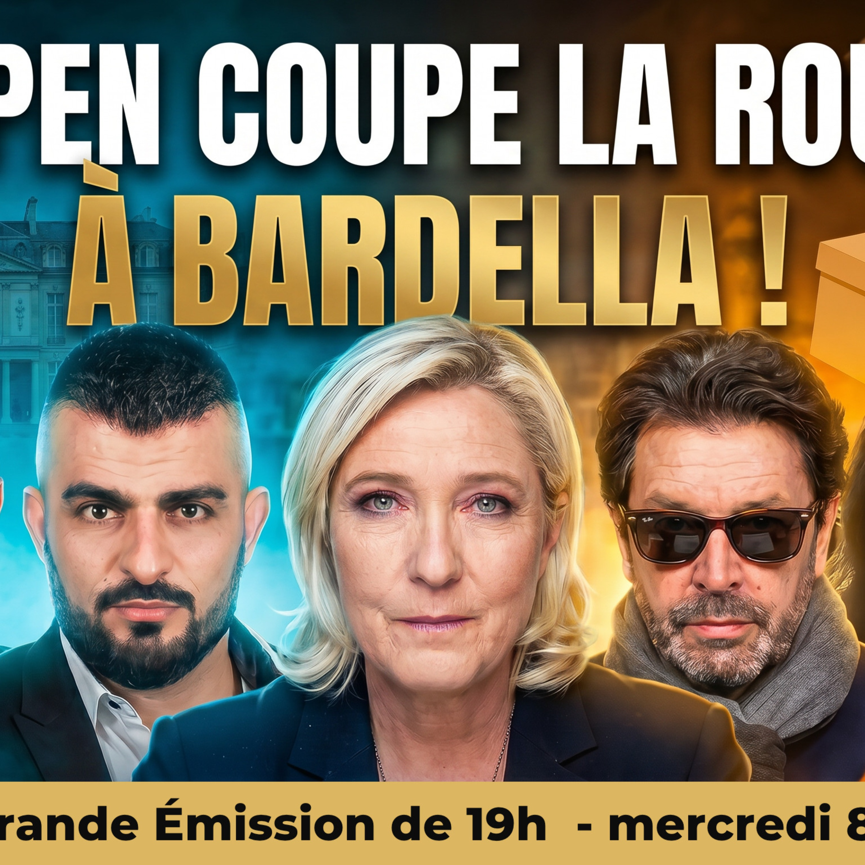 MARINE LE PEN déclenche la GUERRE totale au sein du RN avec sa candidature !