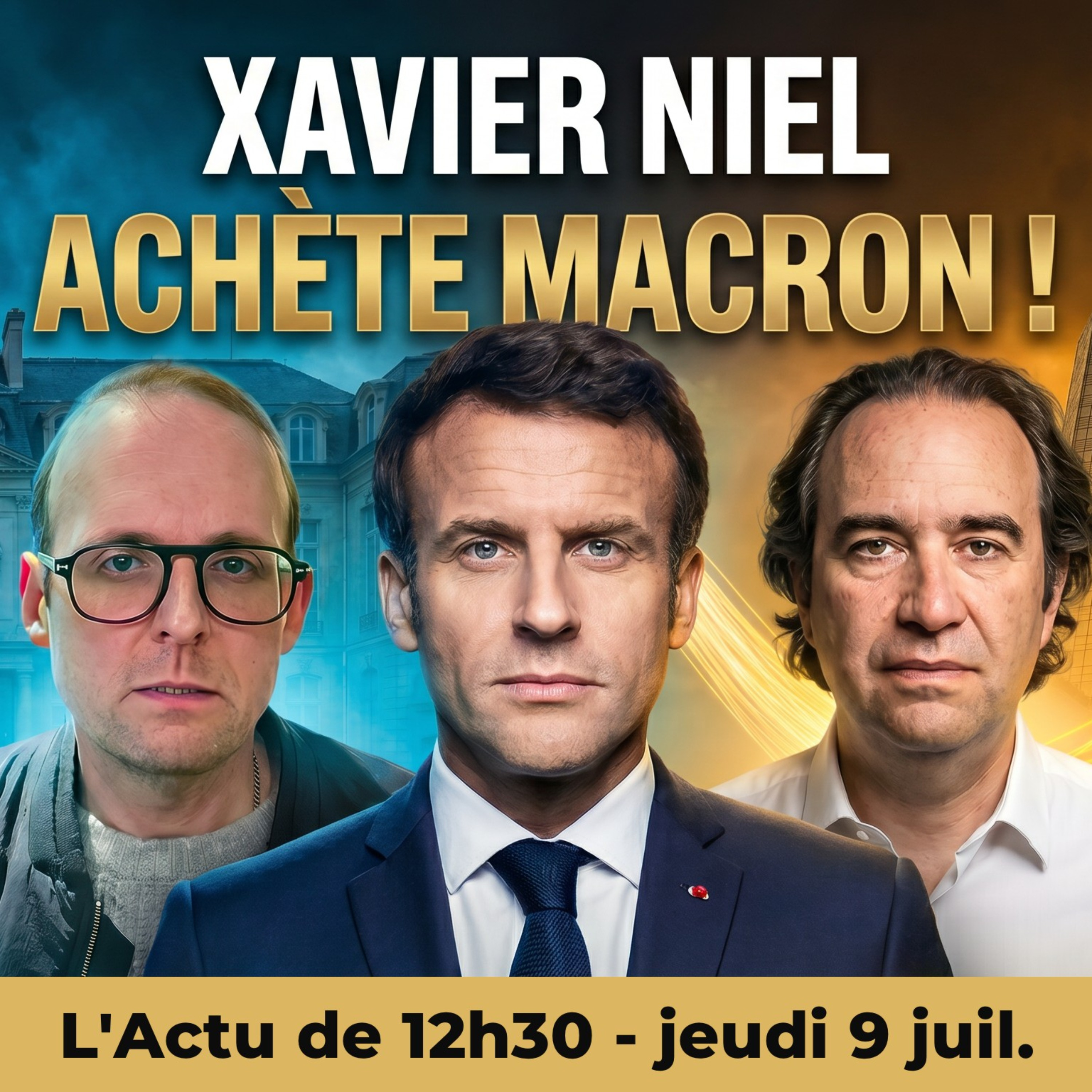 XAVIER NIEL prépare le terrain de MACRON pour 2032 !