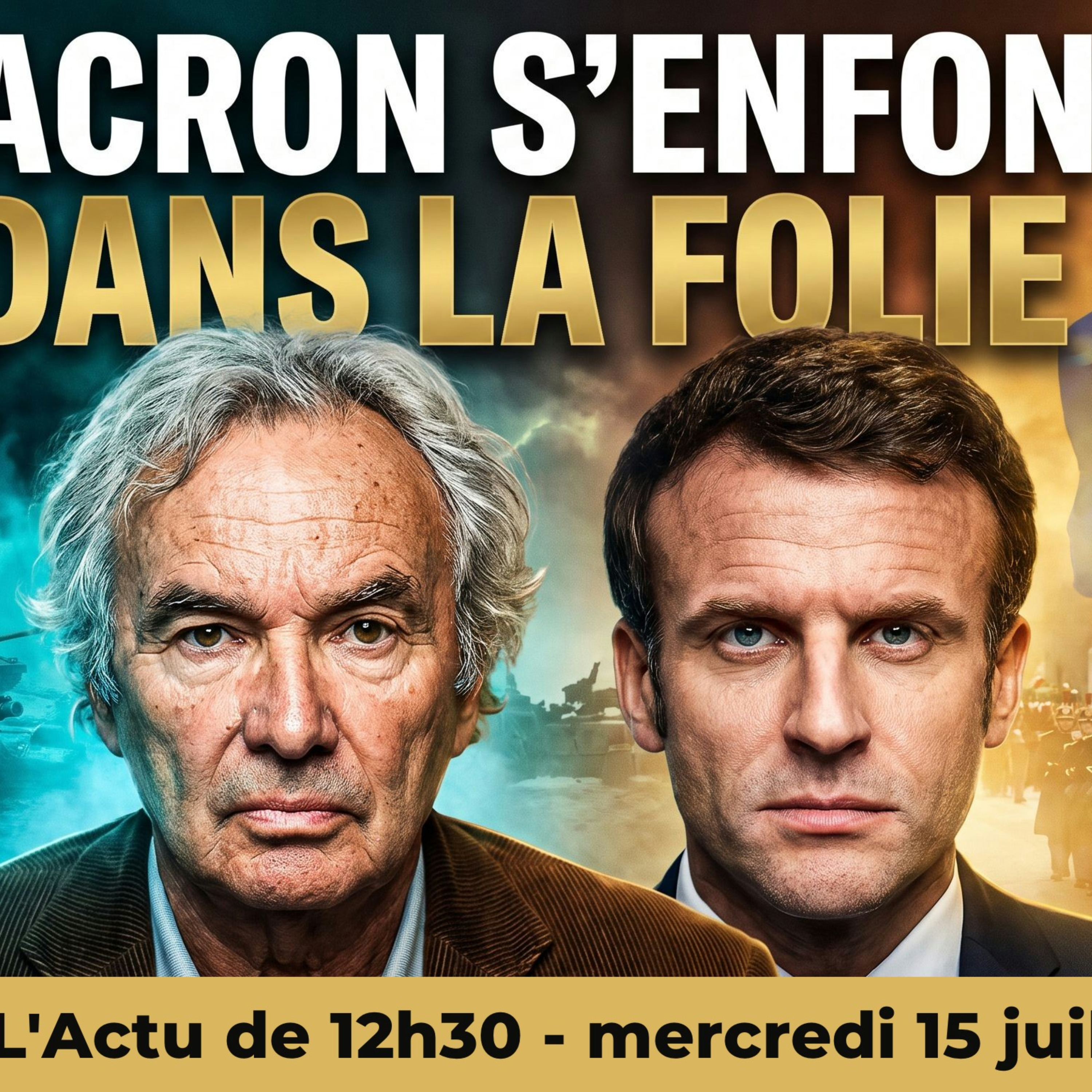 MACRON détourne le 14 JUILLET pour imposer sa FOLIE GUERRIÈRE !