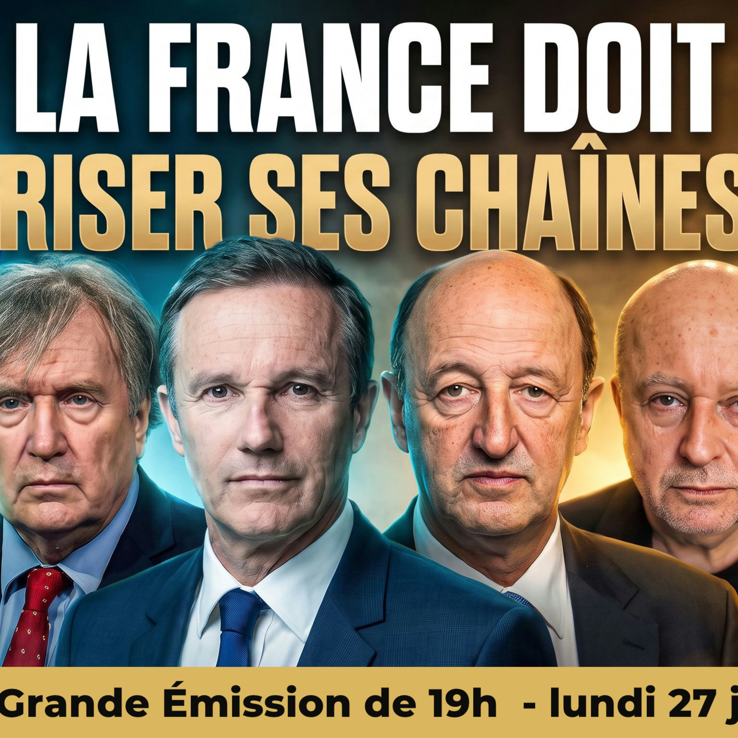 Ordres de Bruxelles : NICOLAS DUPONT-AIGNAN défie le CHANTAGE imposé à la FRANCE !