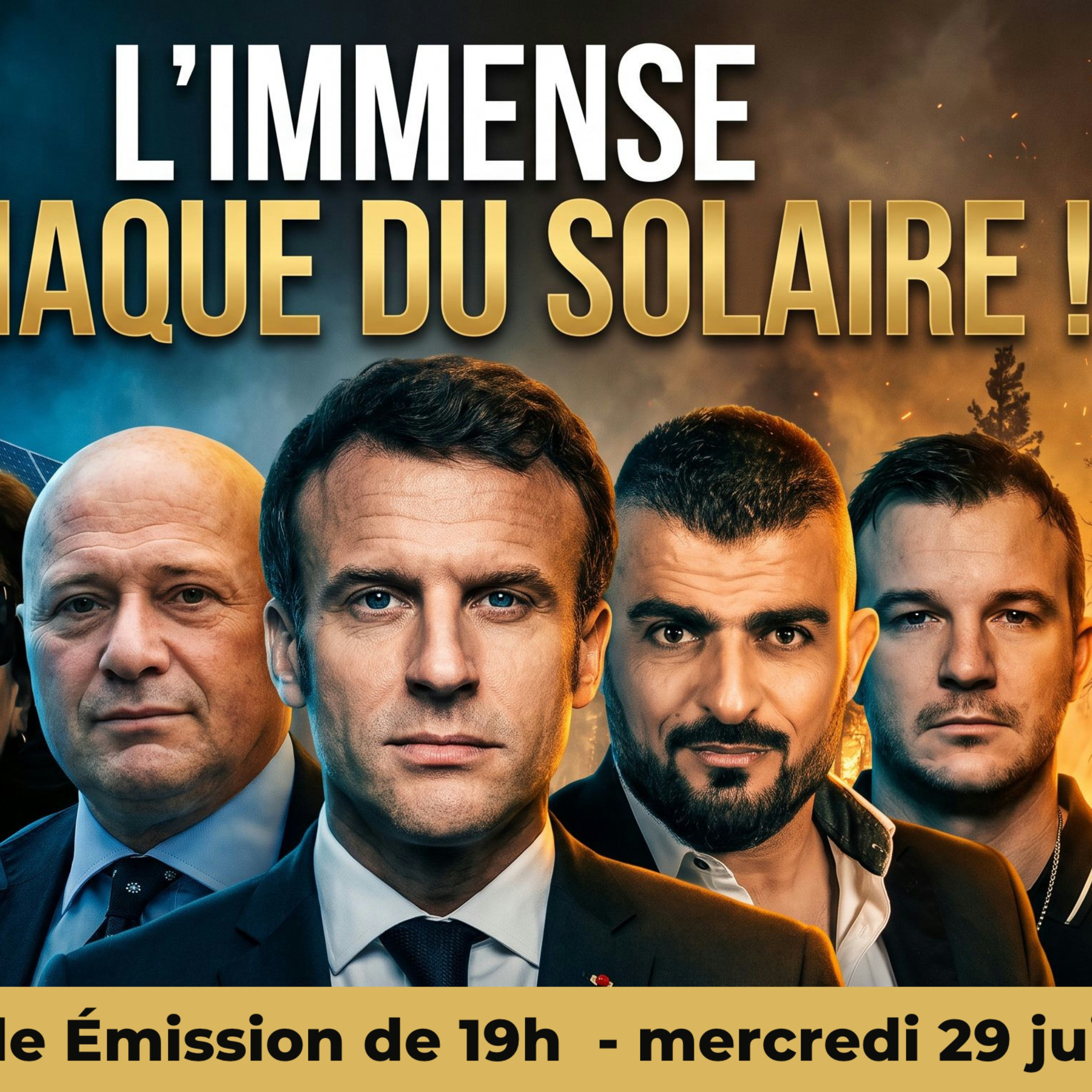 115 000 hectares brûlés : le SOMBRE PROJET solaire derrière les MÉGAFEUX !