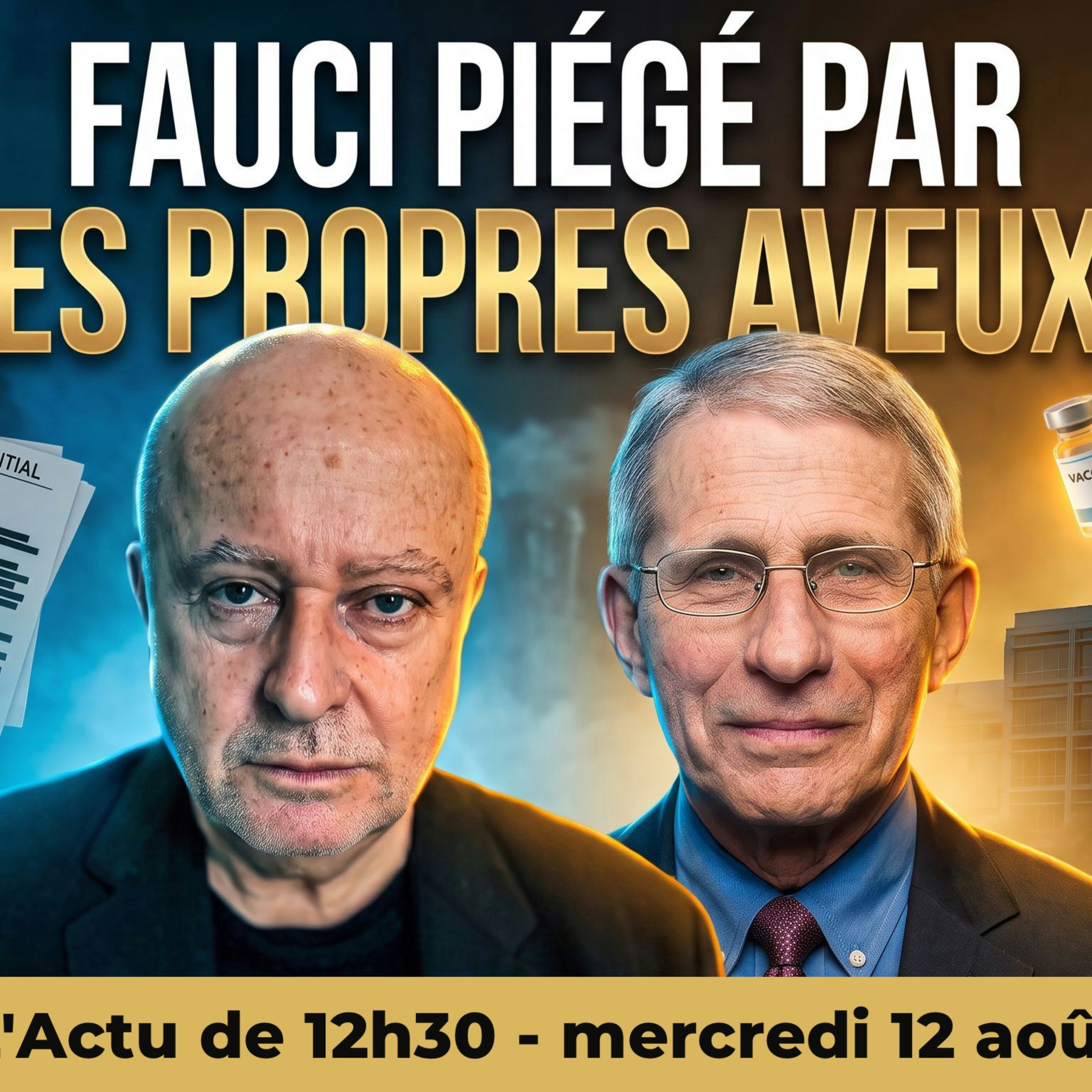 Messages de 2021 : l'affaire qui peut faire tomber FAUCI !
