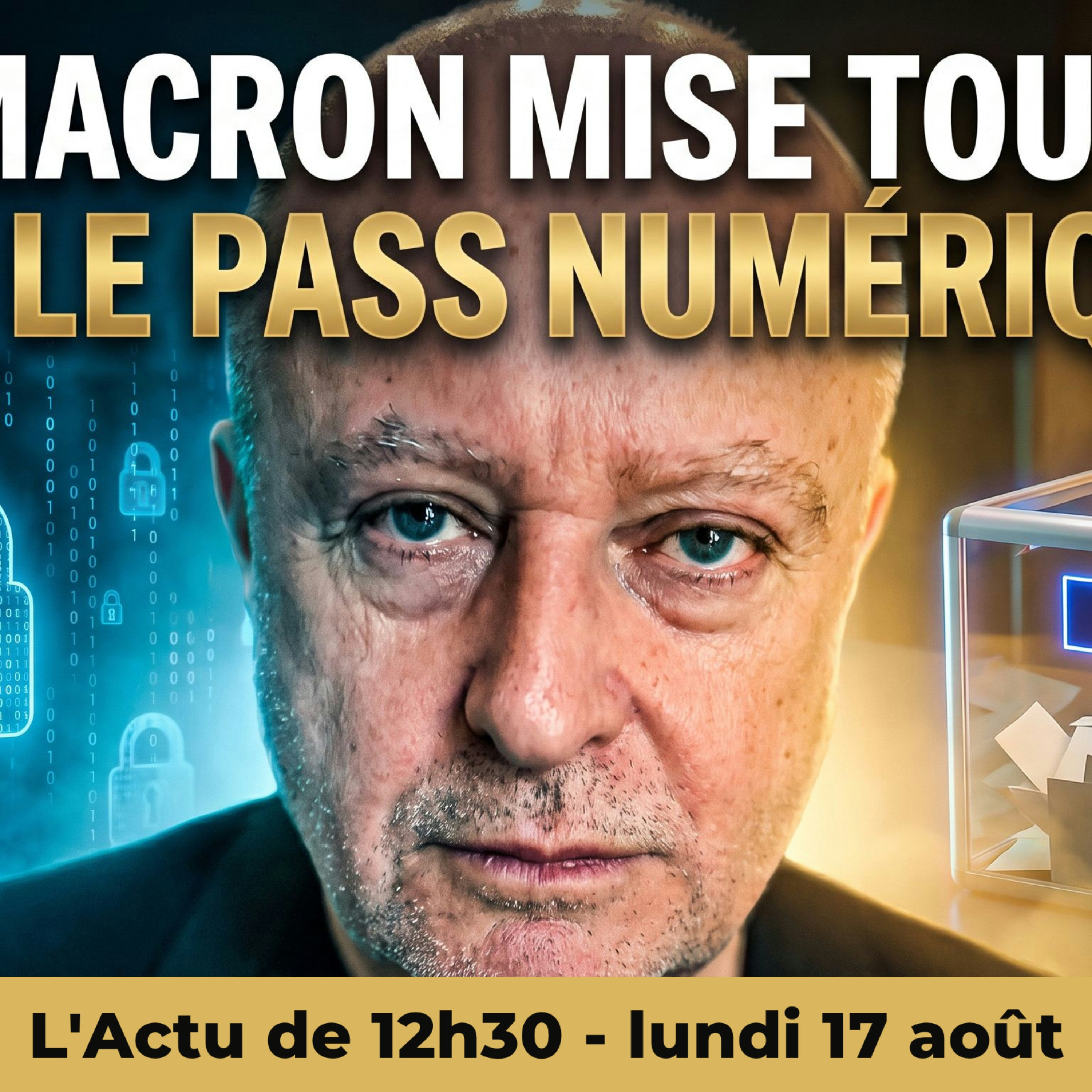 Le STRATAGÈME de l’ÉLYSÉE pour imposer le pass numérique par référendum !