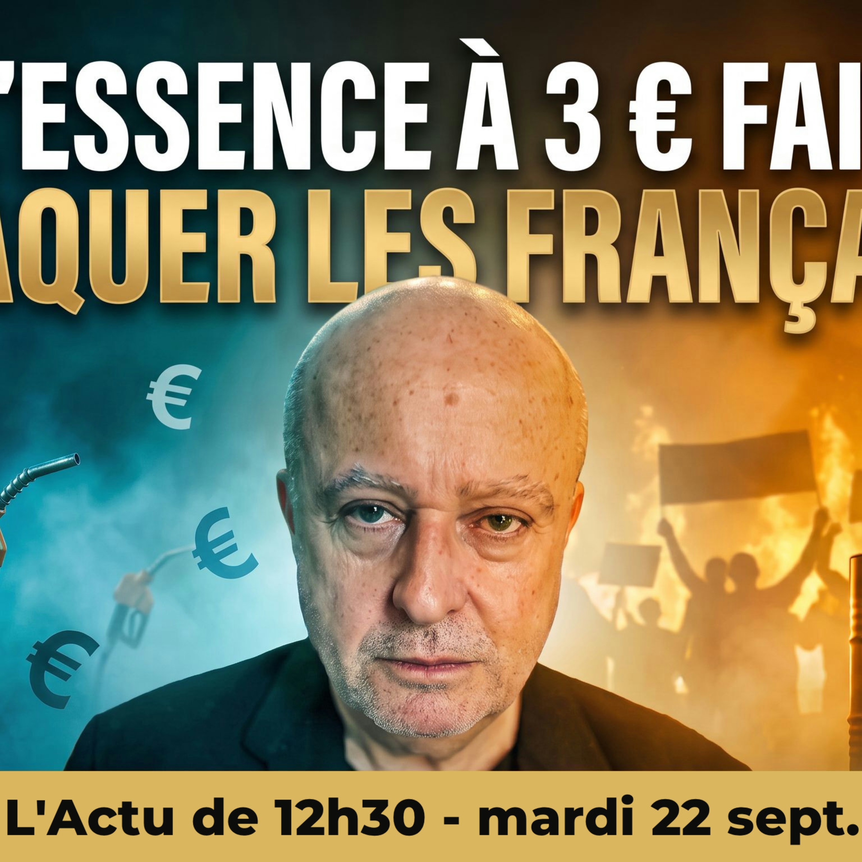 Essence à 3 euros : le risque d’un CHAOS social en FRANCE explose !