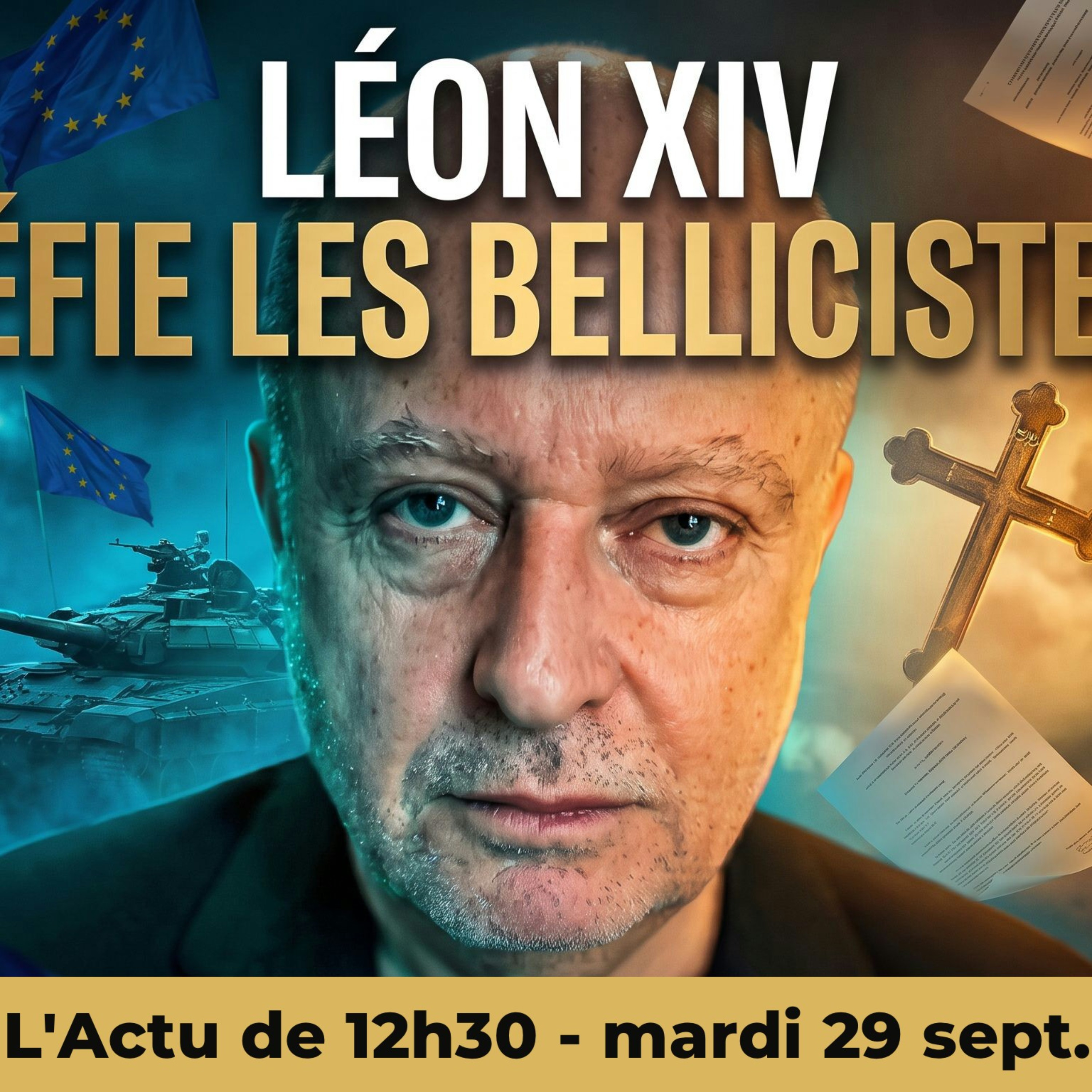 LÉON XIV humilie MACRON et refuse le brasier NUCLÉAIRE !