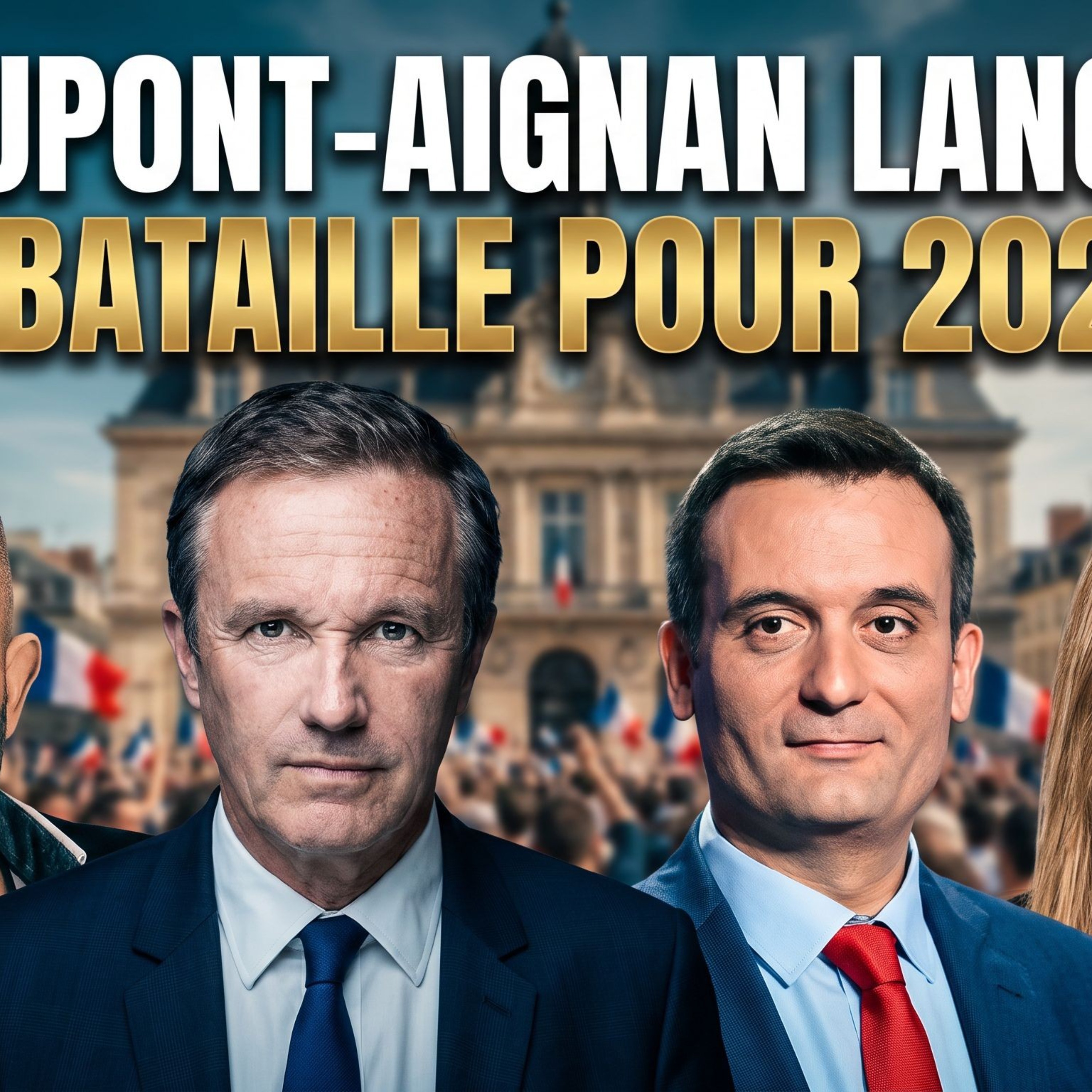 On était au lancement de Dupont-Aignan pour 2027