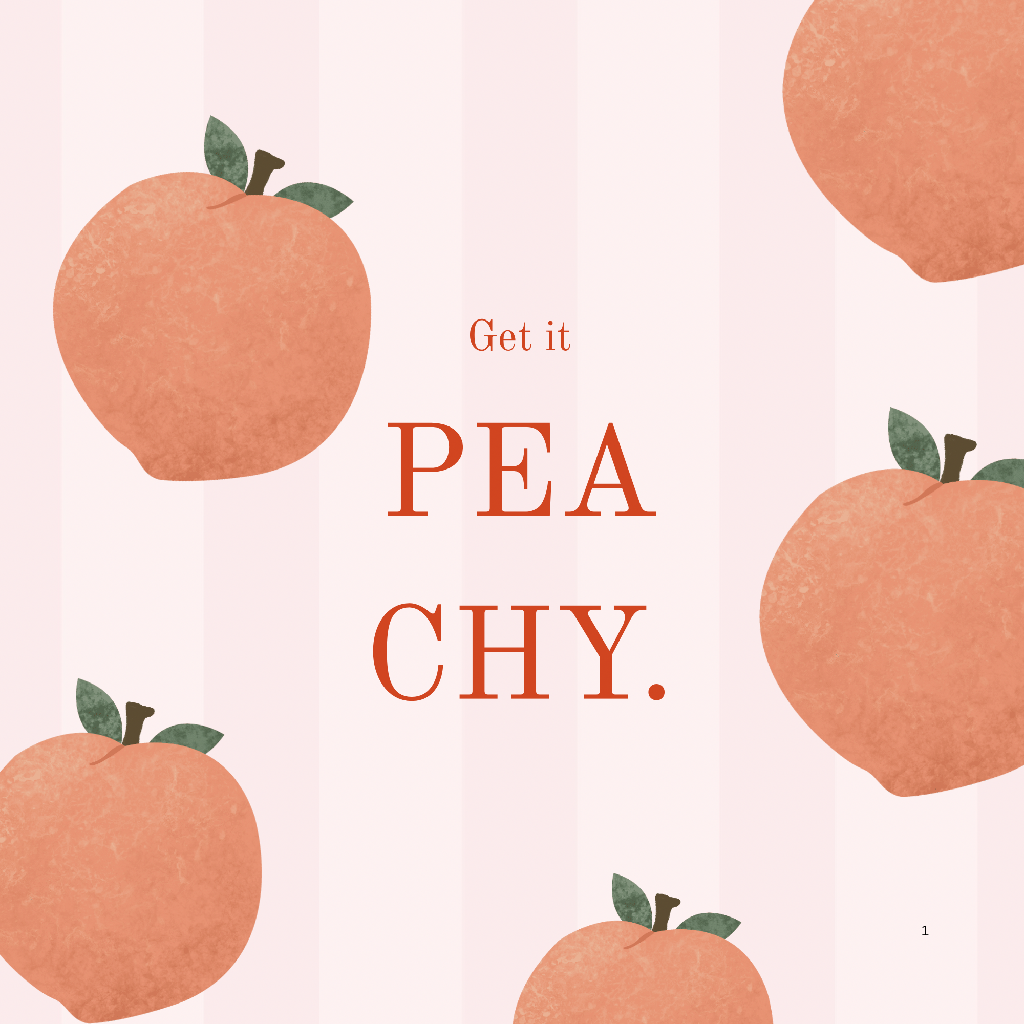 Get it peachy - Paul episode artwork