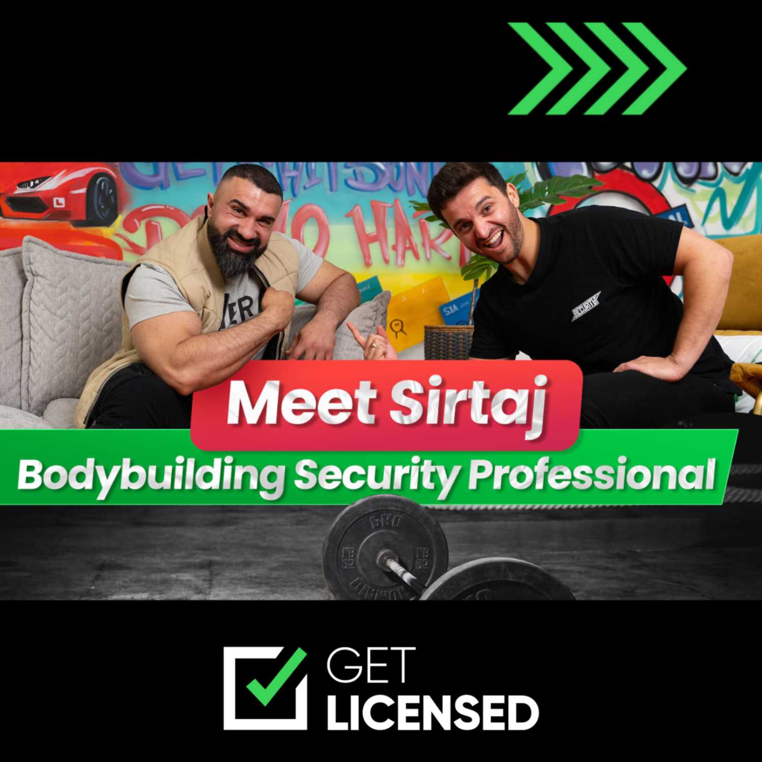 Meet Sirtaj - a Bodybuilding Security Guard and Door Supervisor
