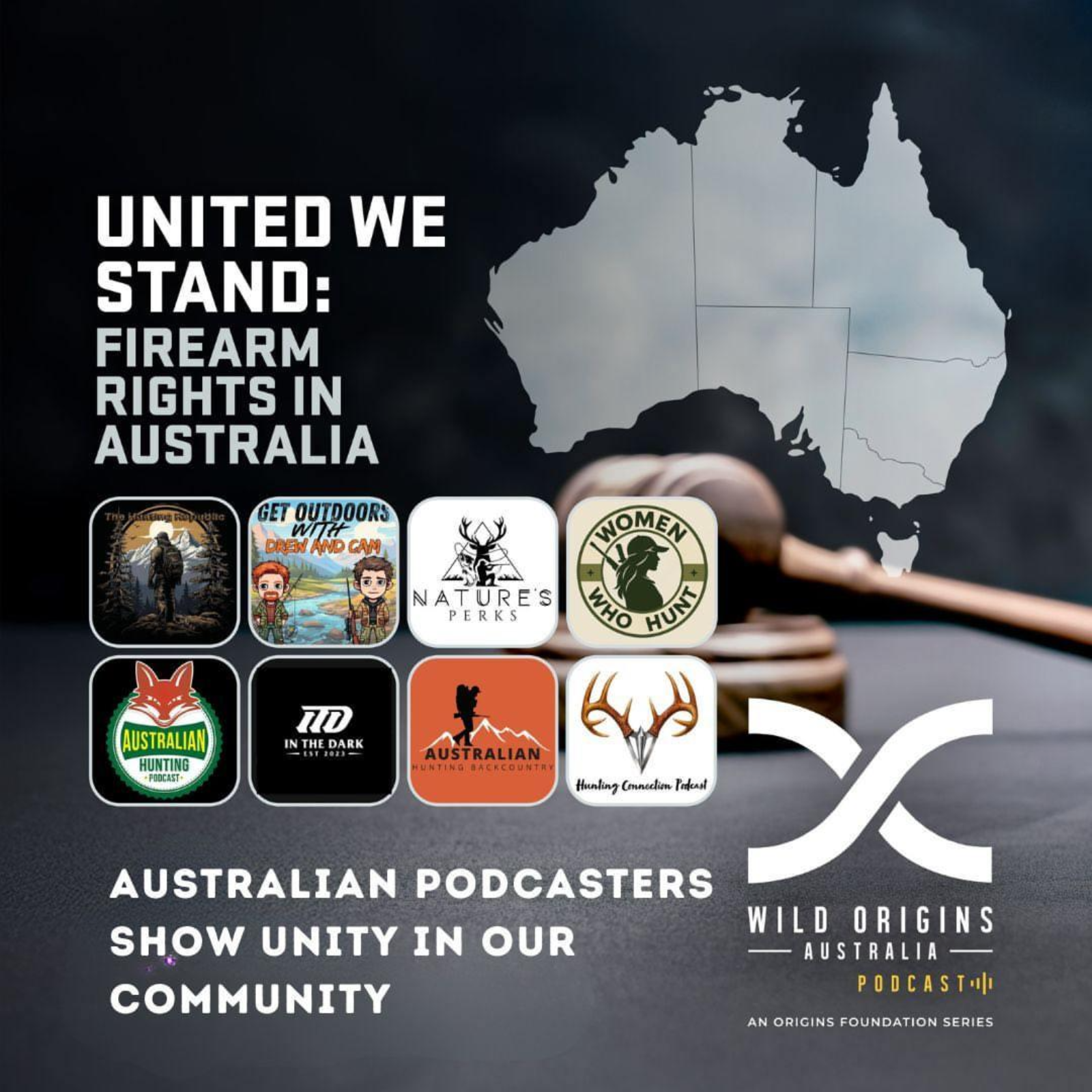 United we stand. Firearm rights in Australia. episode artwork