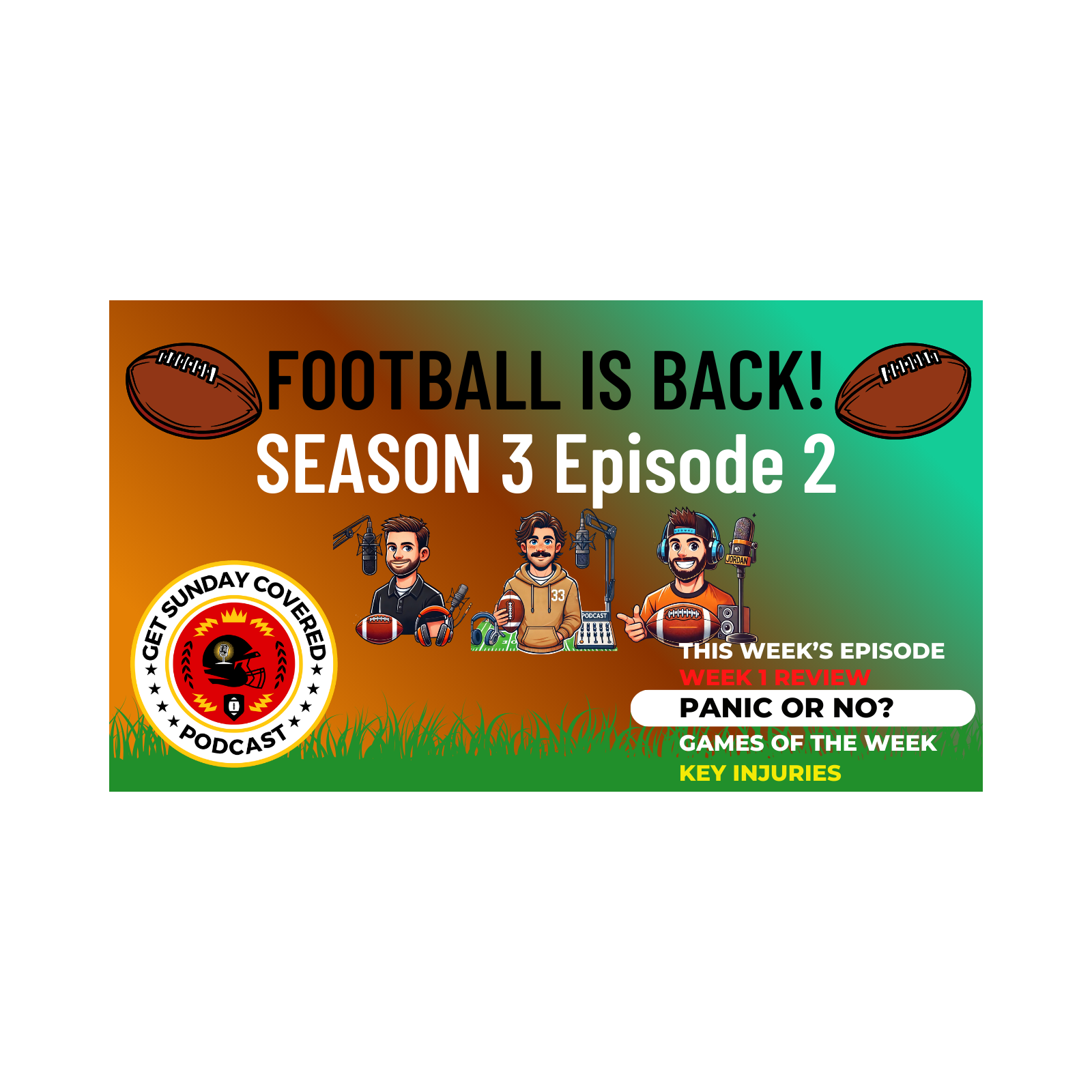 Get Sunday Covered Season 3 Episode 2
