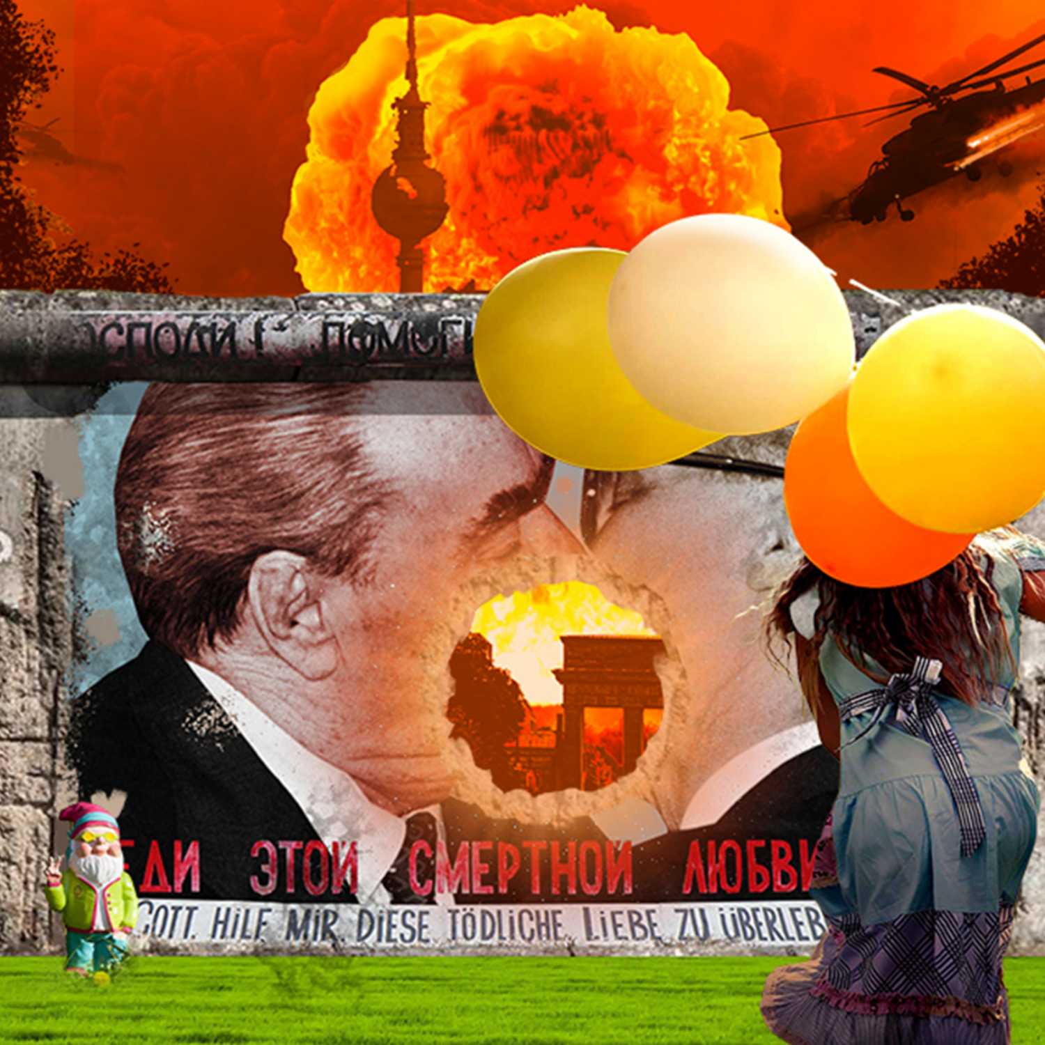 Glory Hole In The Berlin Wall