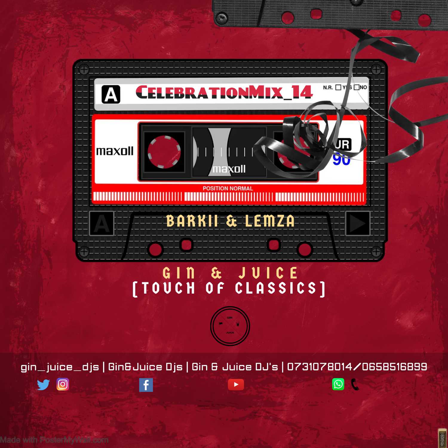 Barkii & Lemza - Gin&JuiceCelebrationMixEditions_14 [Touch Of Classics] 