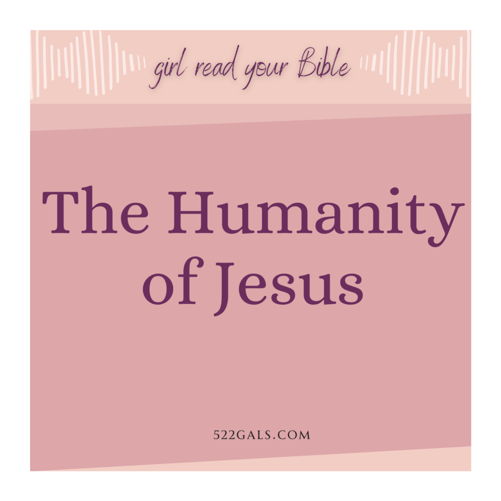The Humanity of Jesus: The Power to Stay