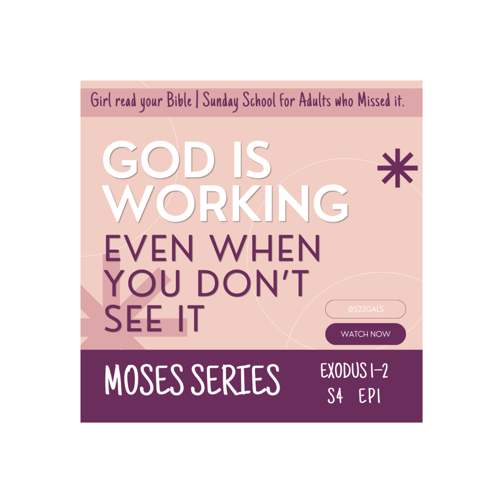 God Is Working - Even When You Don’t See It | Exodus 1–2 | Moses Series episode artwork