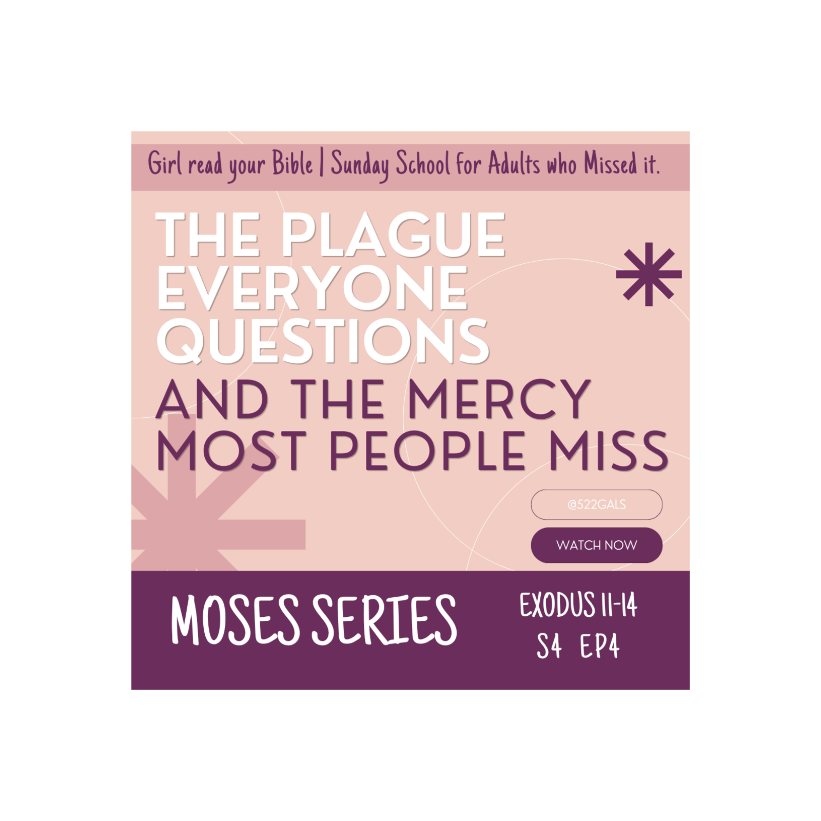 The Plague Everyone Questions and the MERCY most people miss | Exodus 11-14 | Moses series pt4 episode artwork