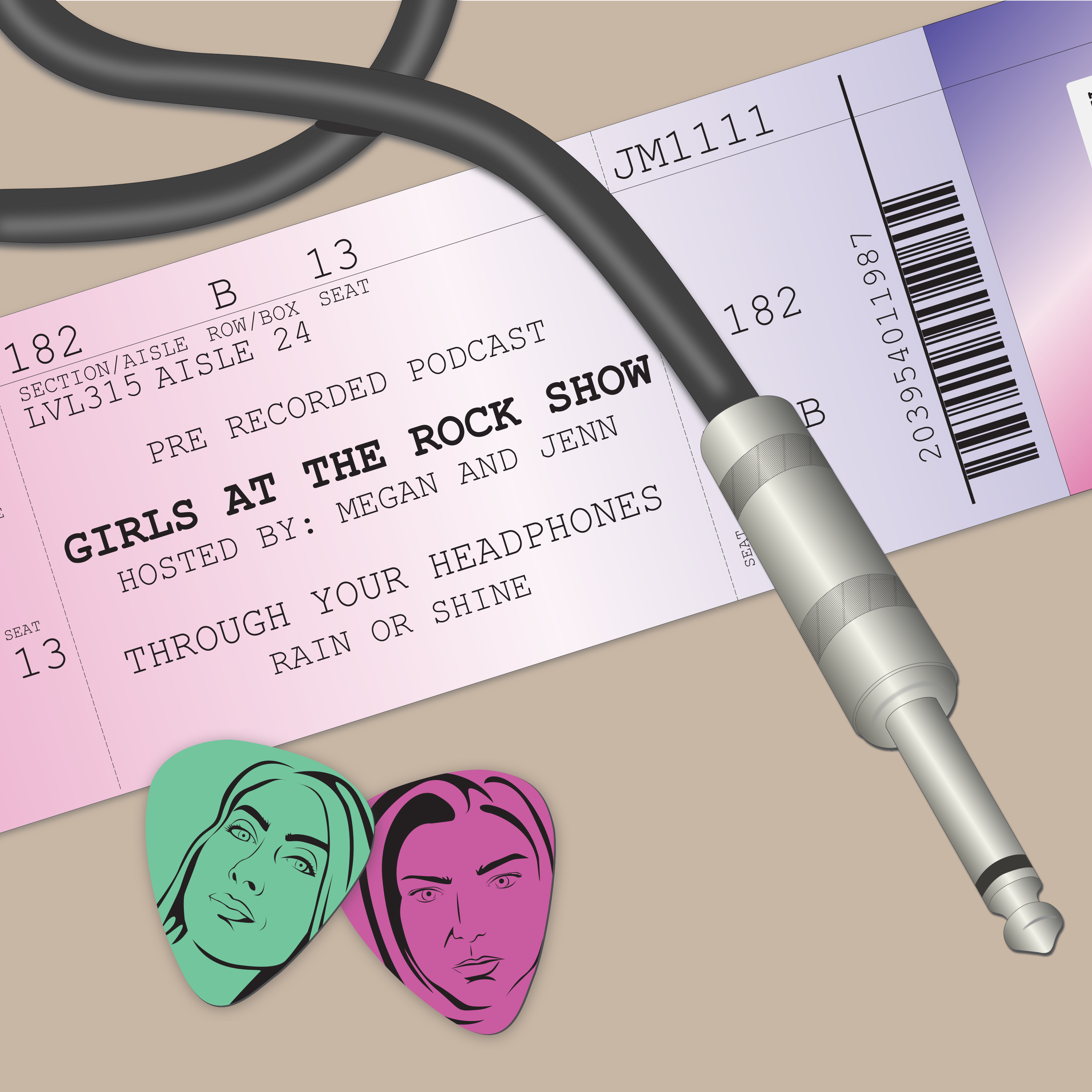 Girls at the Rock Show