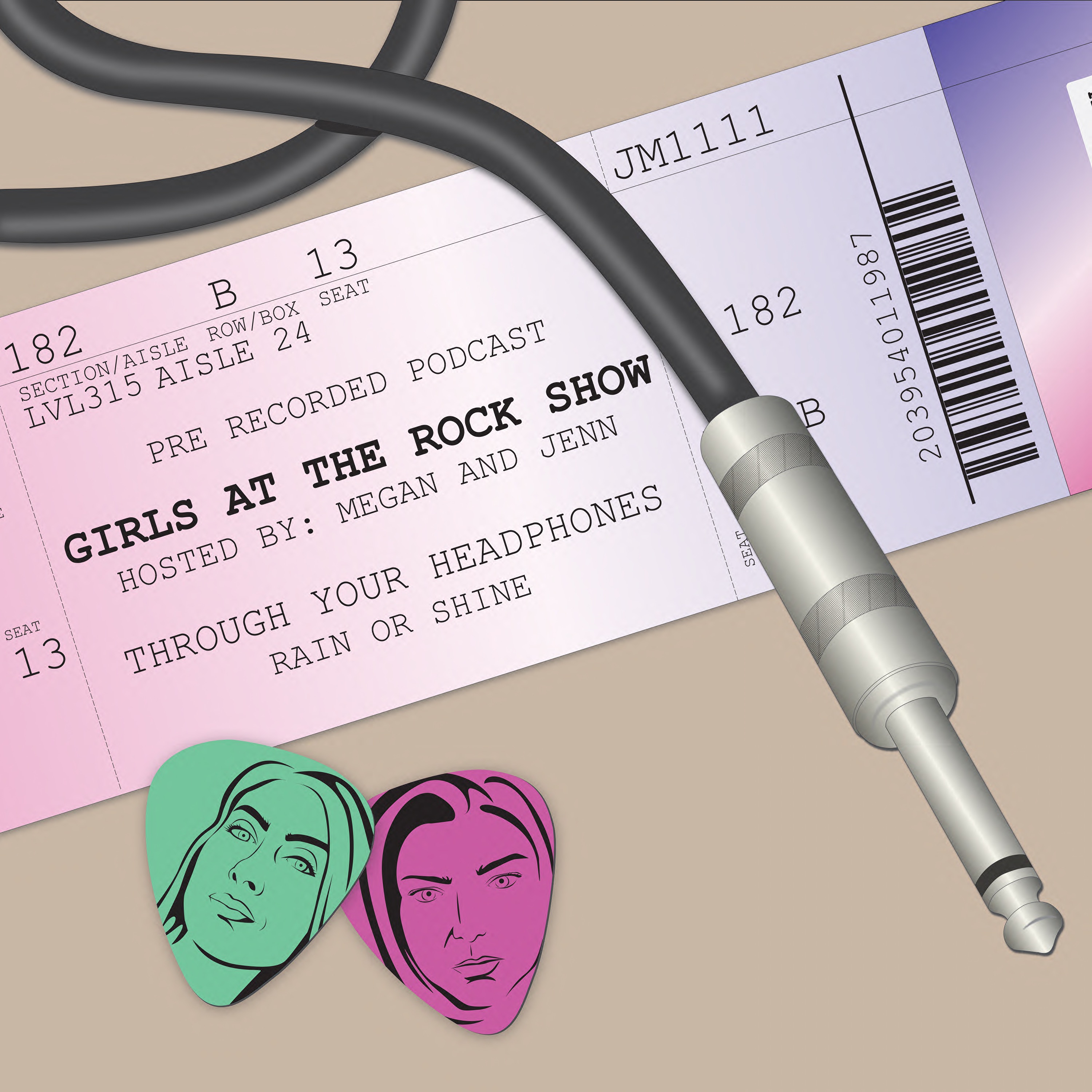 Girls at the Rock Show