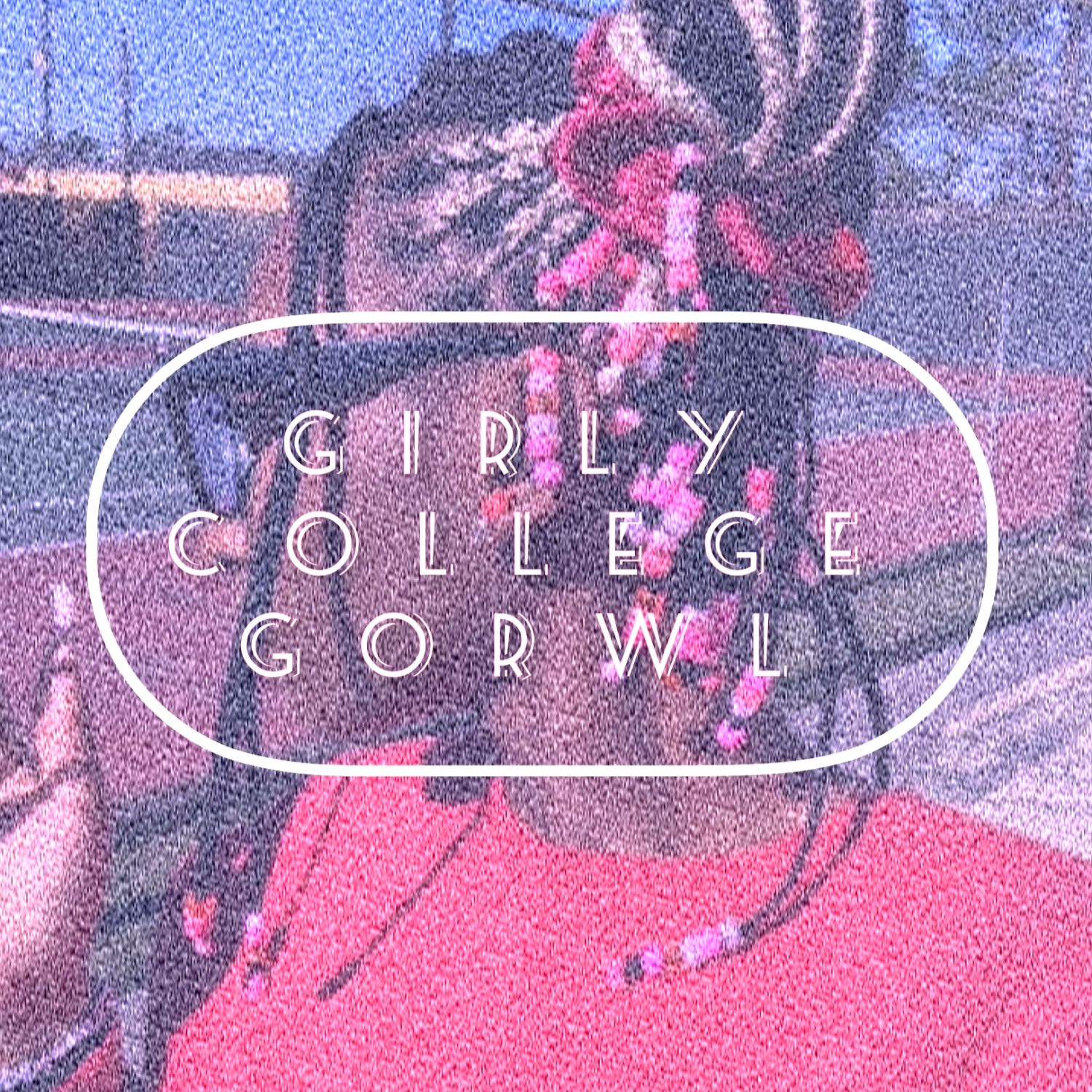 girly college girl