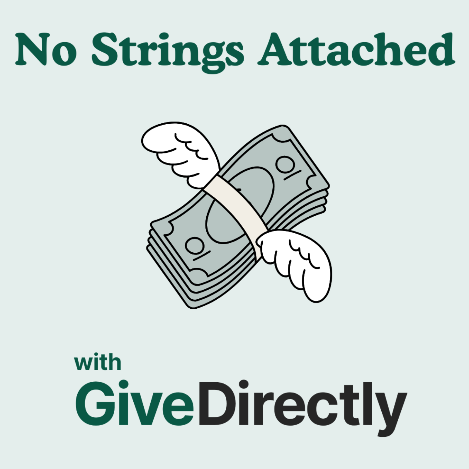 No Strings Attached with GiveDirectly podcast show image