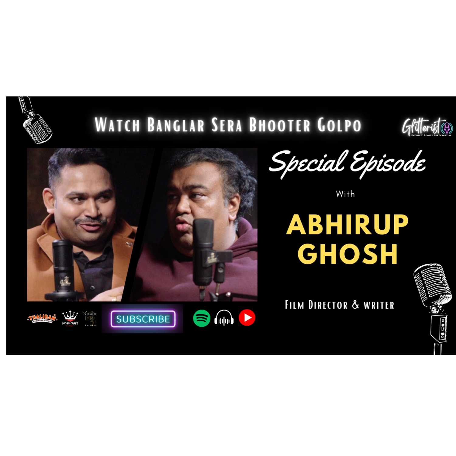 Podcast with Director Abhirup Ghosh | Glitterist Magazine  episode artwork