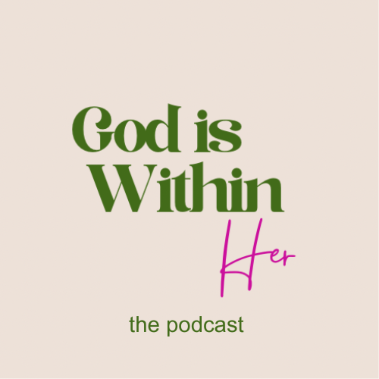 God is Within HER Podcast cover art