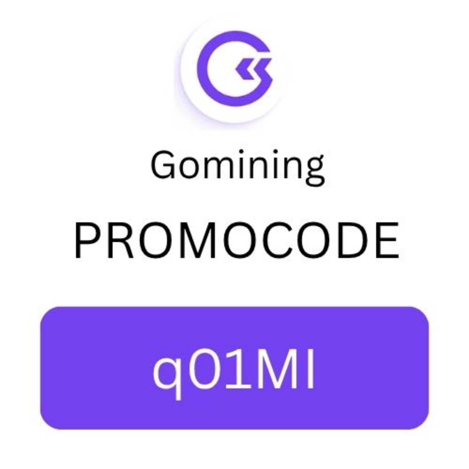 Gomining Promo-Code „q01MI“ – 5 % Bonus-Erträge
