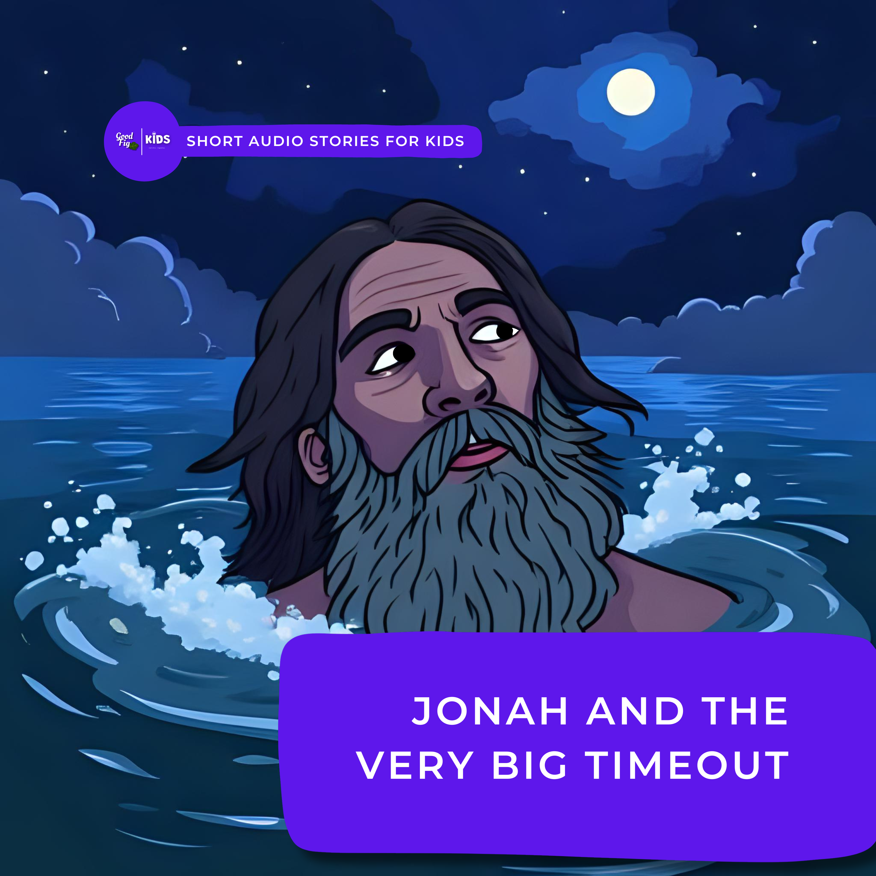 Jonah and the Very Big Timeout 🌊 🐟 | Kids Bible Stories episode artwork