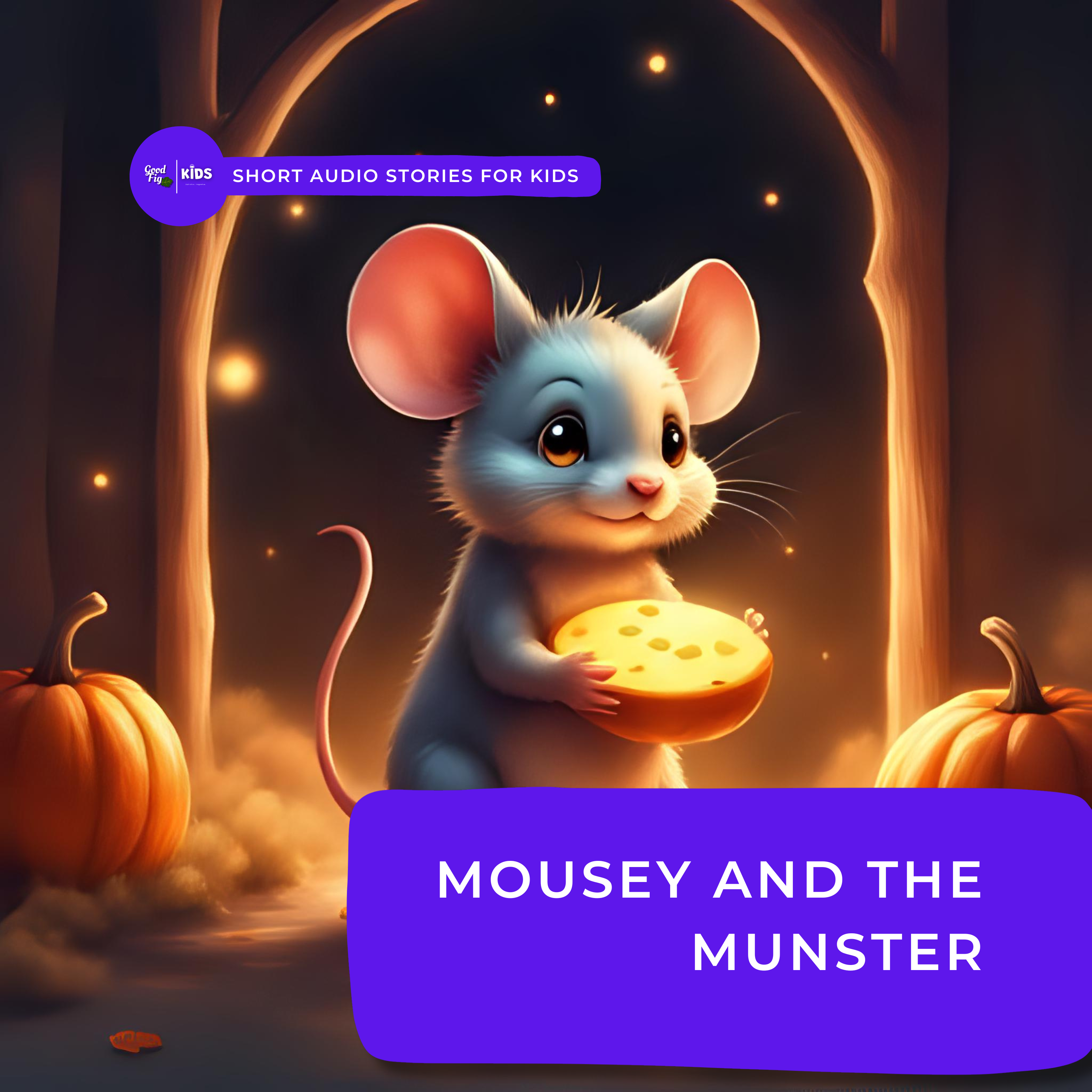 Mousey and the Munster  🐭🧀 | A Spooky Tale About Overcoming Your Fears 🎃 episode artwork