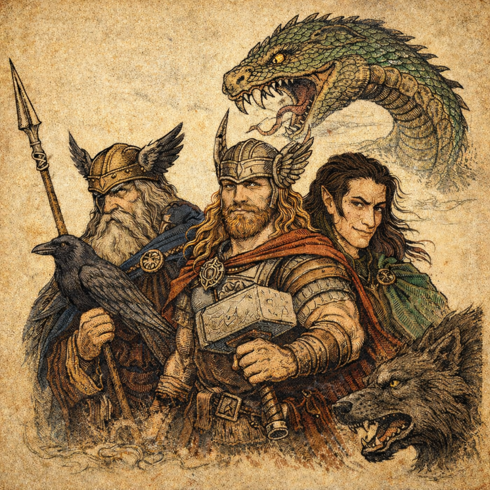 Younger Edda Part I: Stories of the Norse Gods