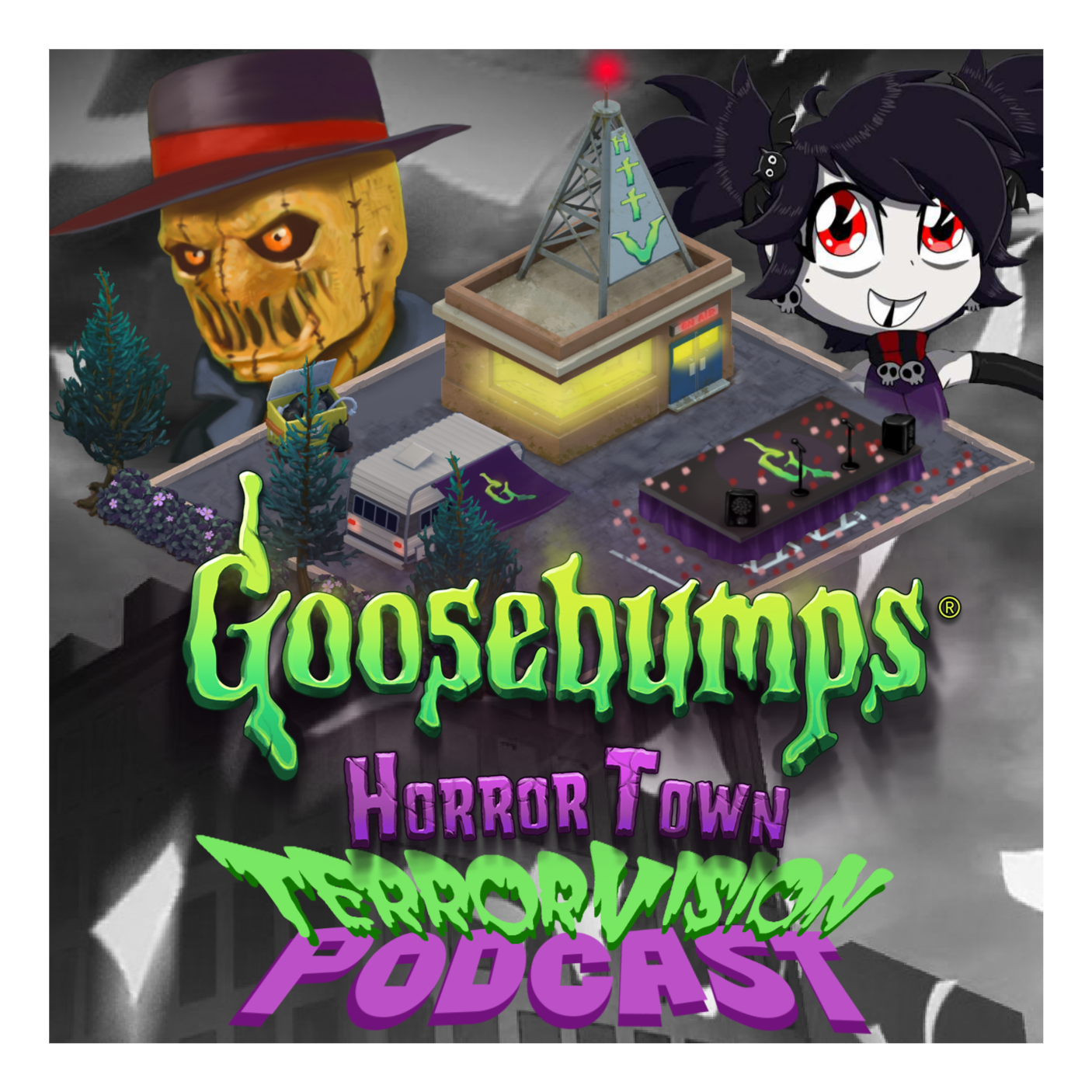 Goosebumps HorrorTown TerrorVision Podcast ( HTTV )