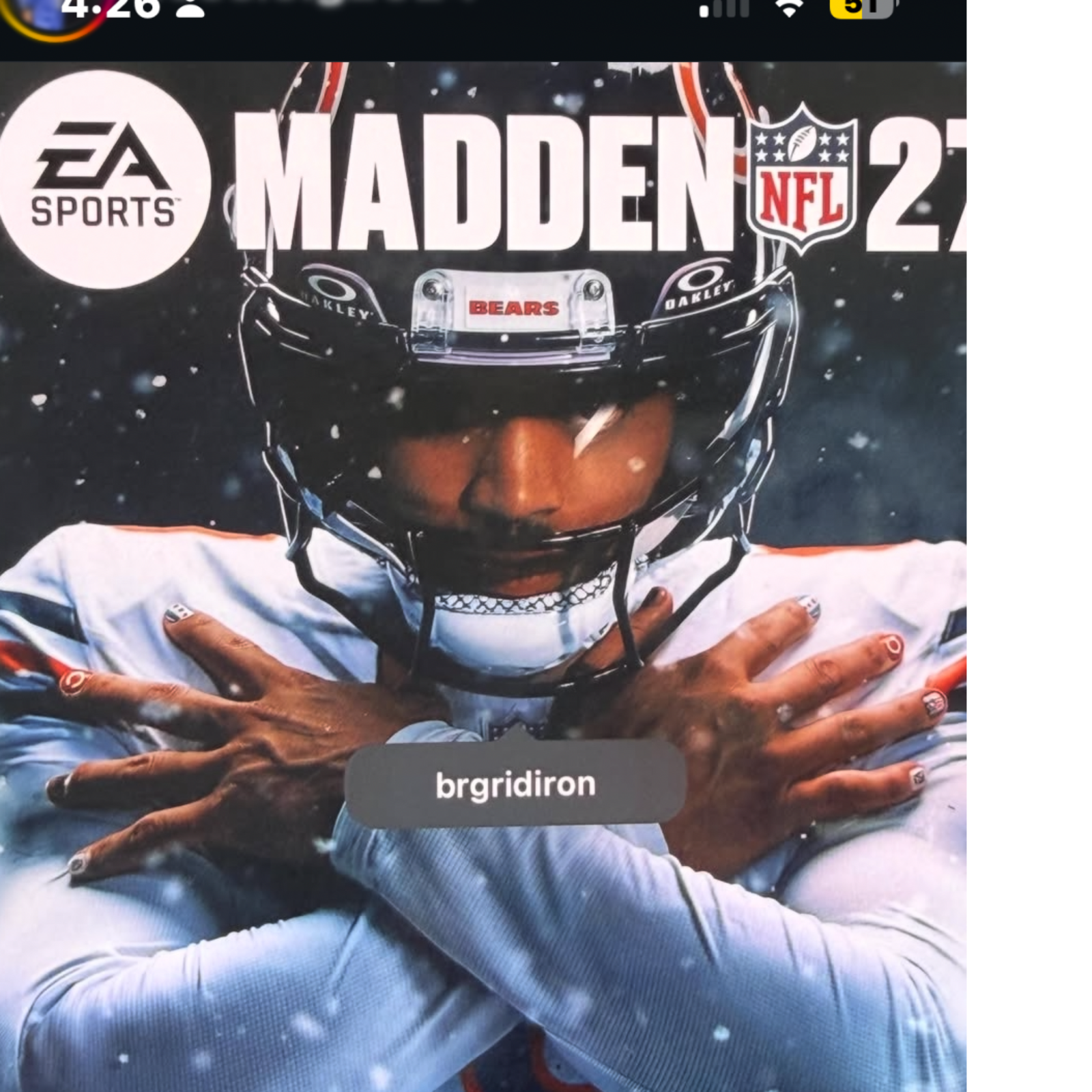 Caleb Willams and the Madden Cover  episode artwork