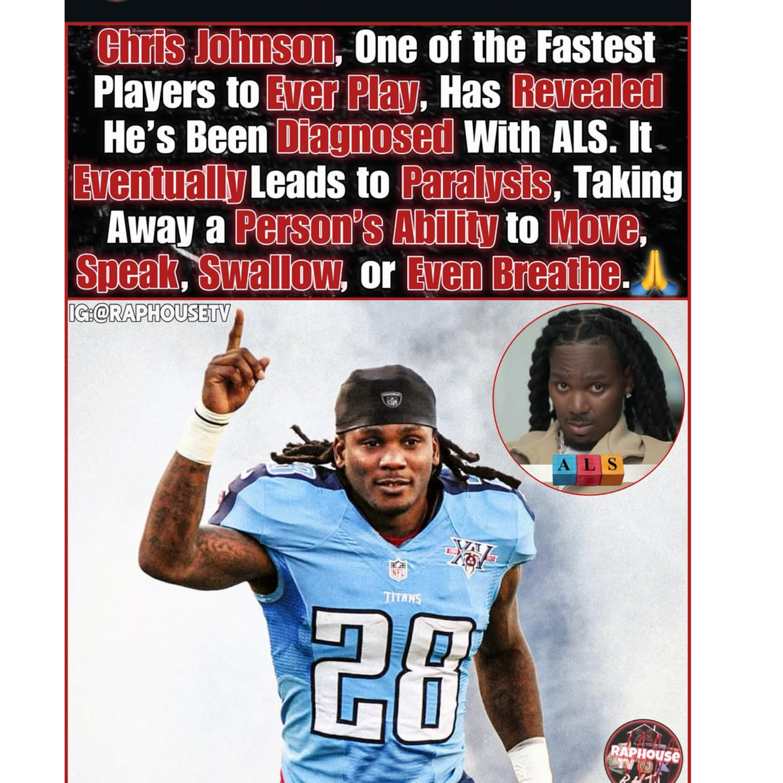Former NFL PLAYER DIASNOISED WOTH ALS  episode artwork
