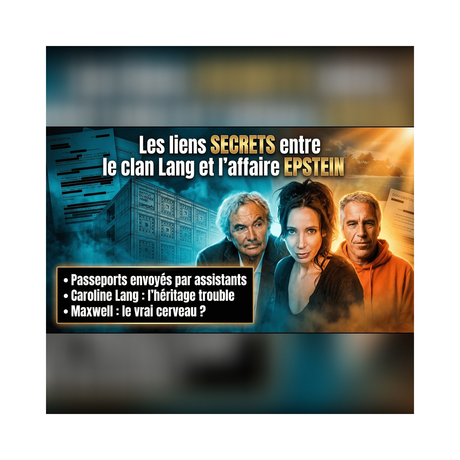 Jack Lang et Epstein : La TRAHISON totale de l'oligarchie française | GPTV