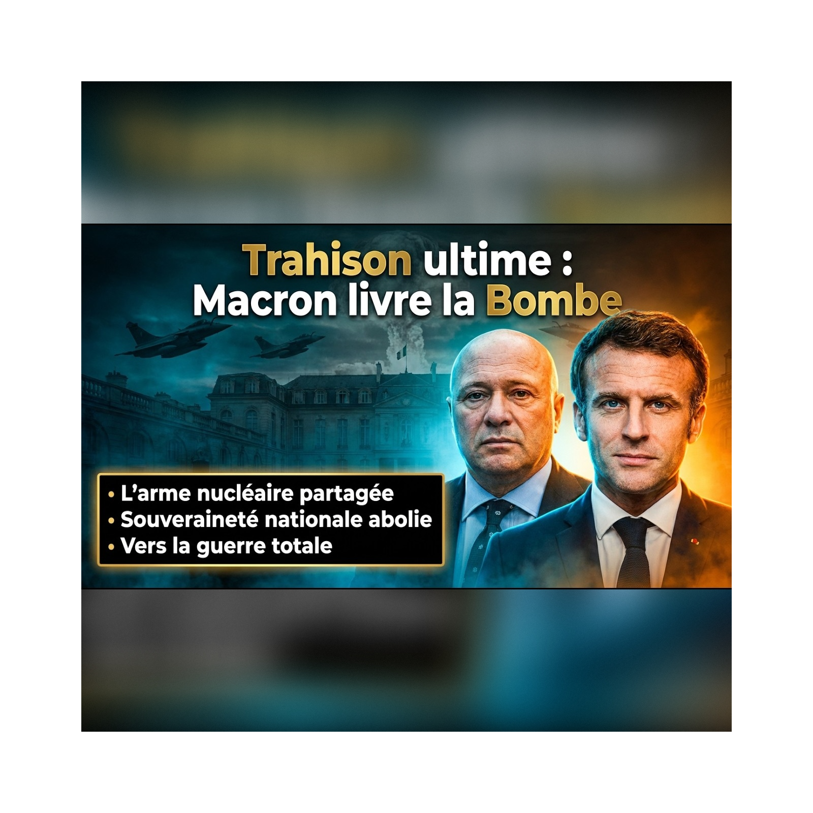 Le plan CACHÉ de Macron pour brader notre bombe nucléaire | GPTV