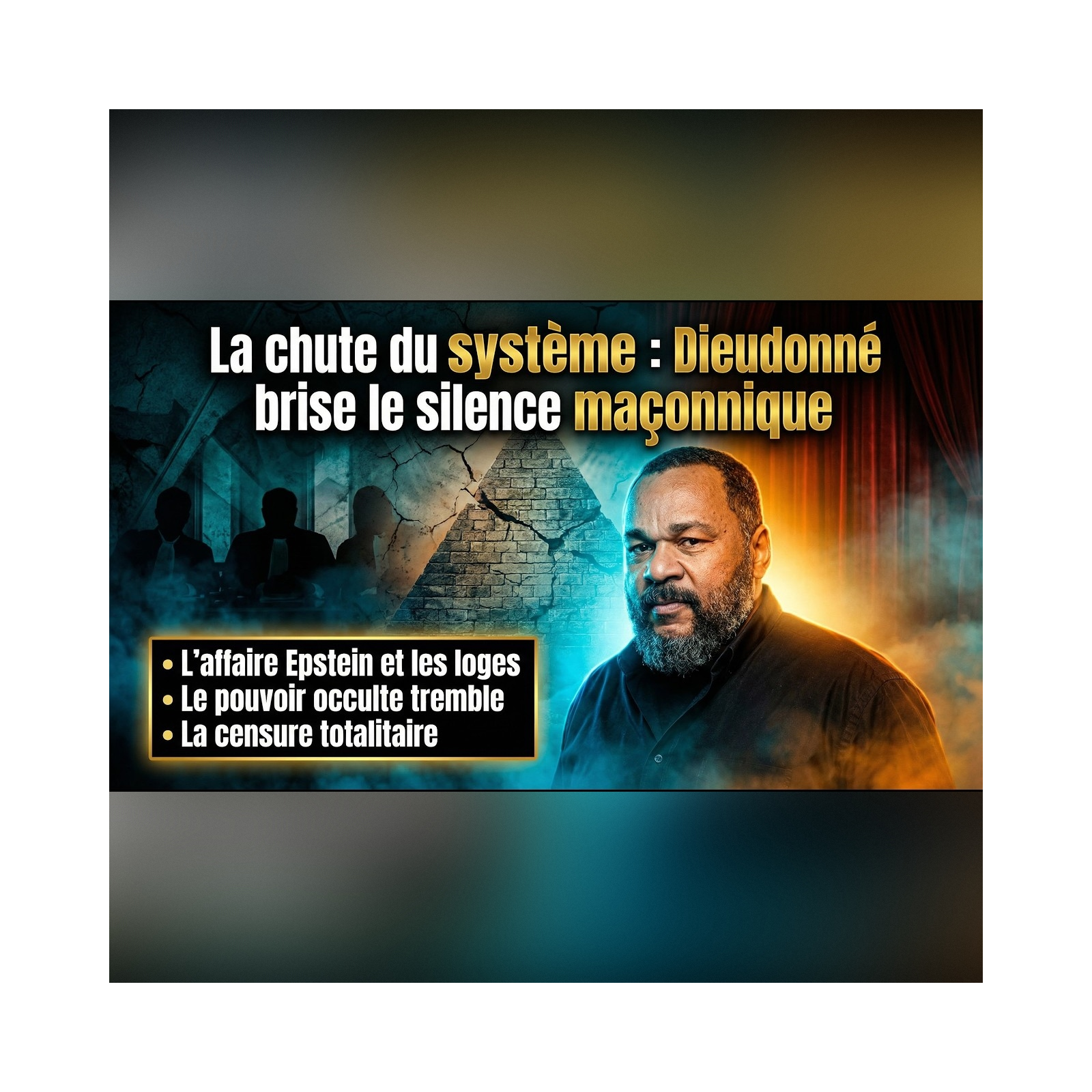 Dieudonné balance tout sur Epstein et le grand orient qui CENSURE la France | GPTV