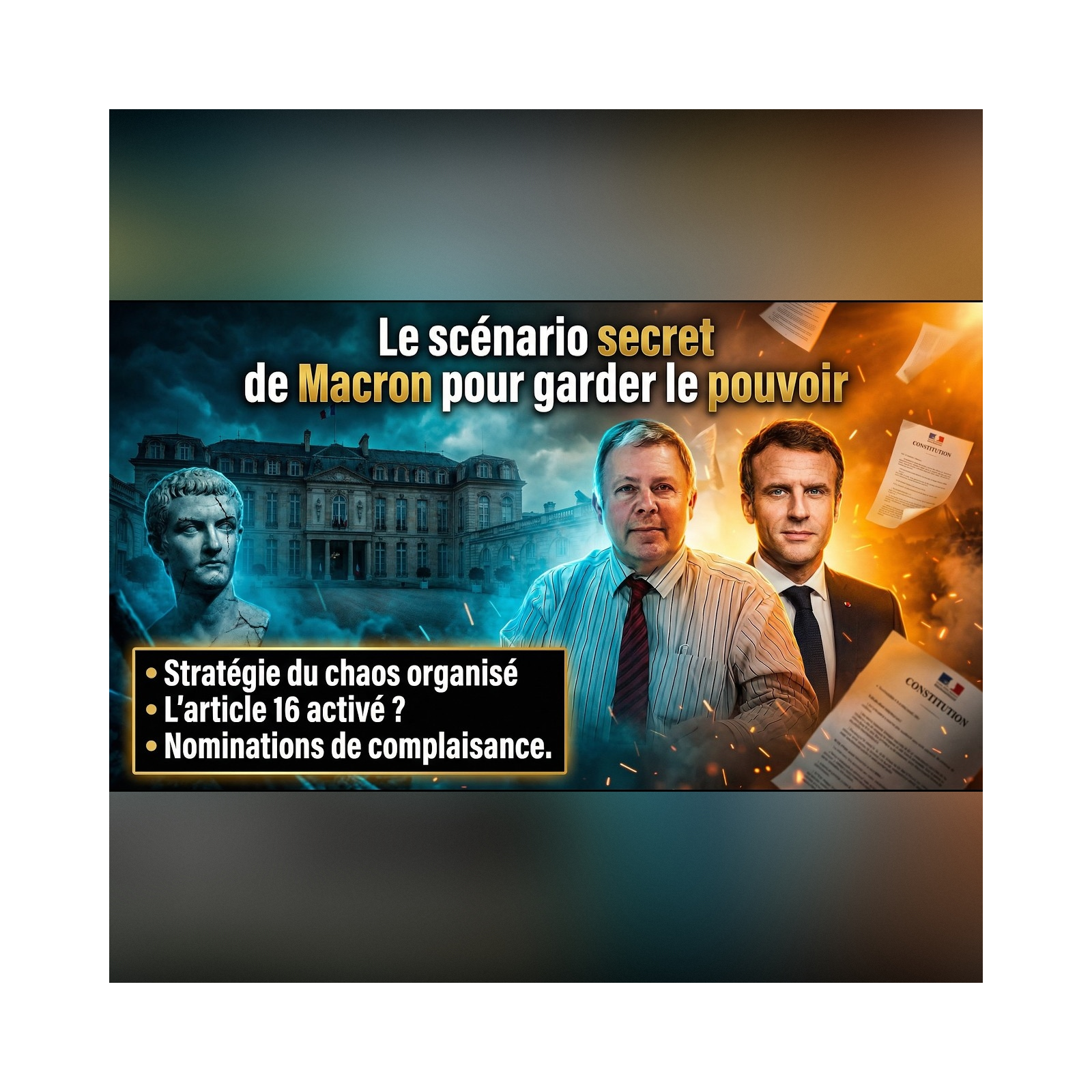 Cet ex RG dit tout sur le VERROUILLAGE institutionnel de Macron | GPTV