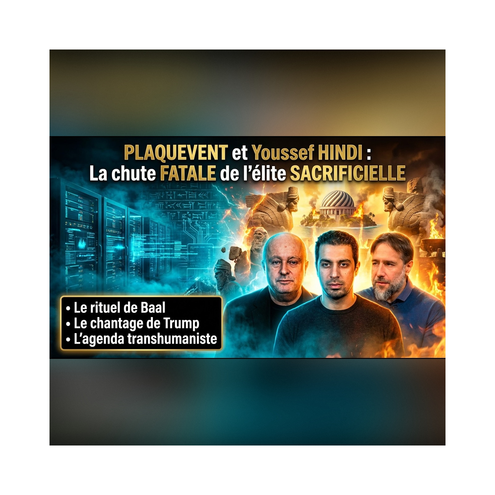 PLAQUEVENT et Youssef HINDI : documents du FBI et secrets INAVOUABLES de l'affaire EPSTEIN ! | GPTV