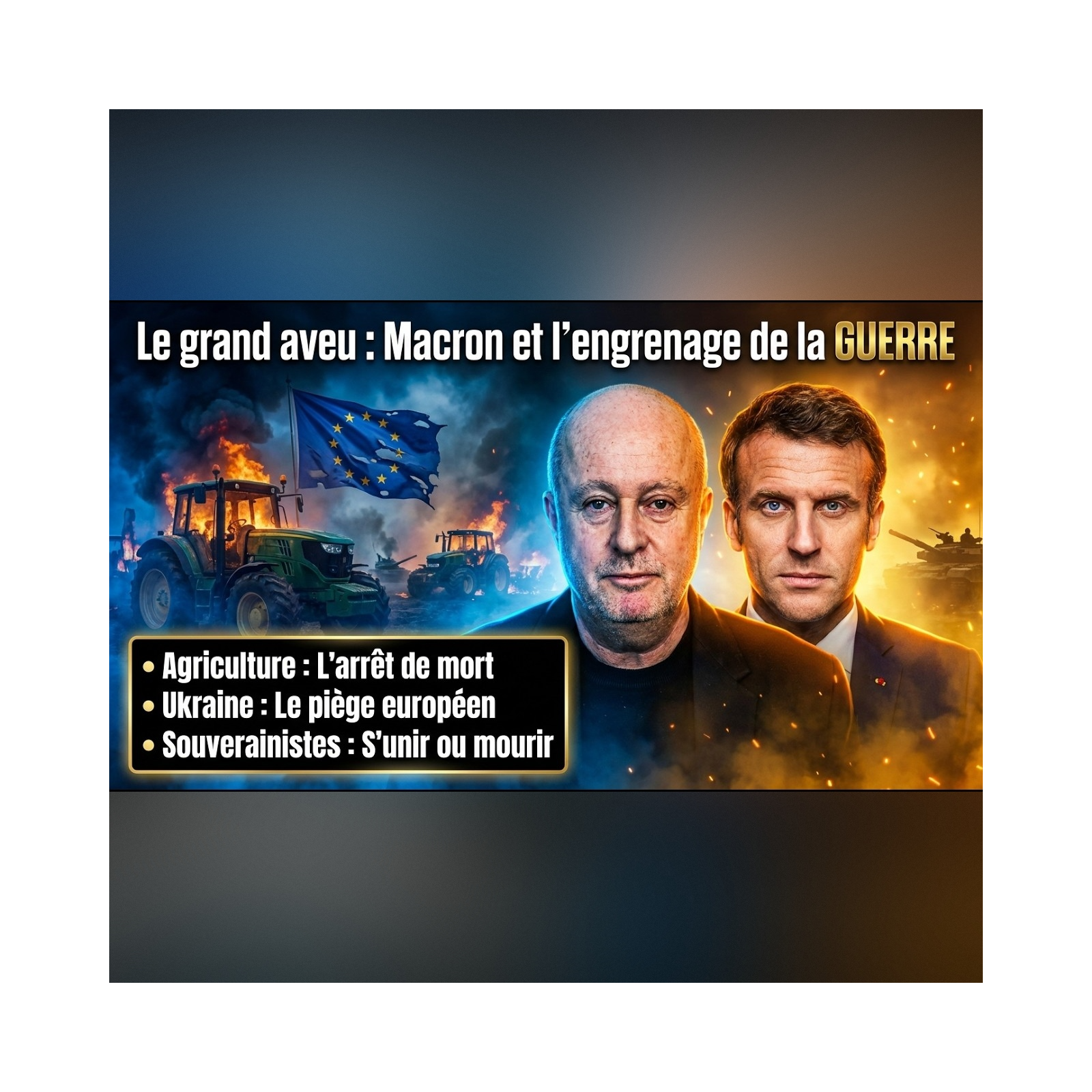 Nicolas DUPONT-AIGNAN : Macron prépare la HAUTE TRAHISON pour liquider la FRANCE ! | GPTV