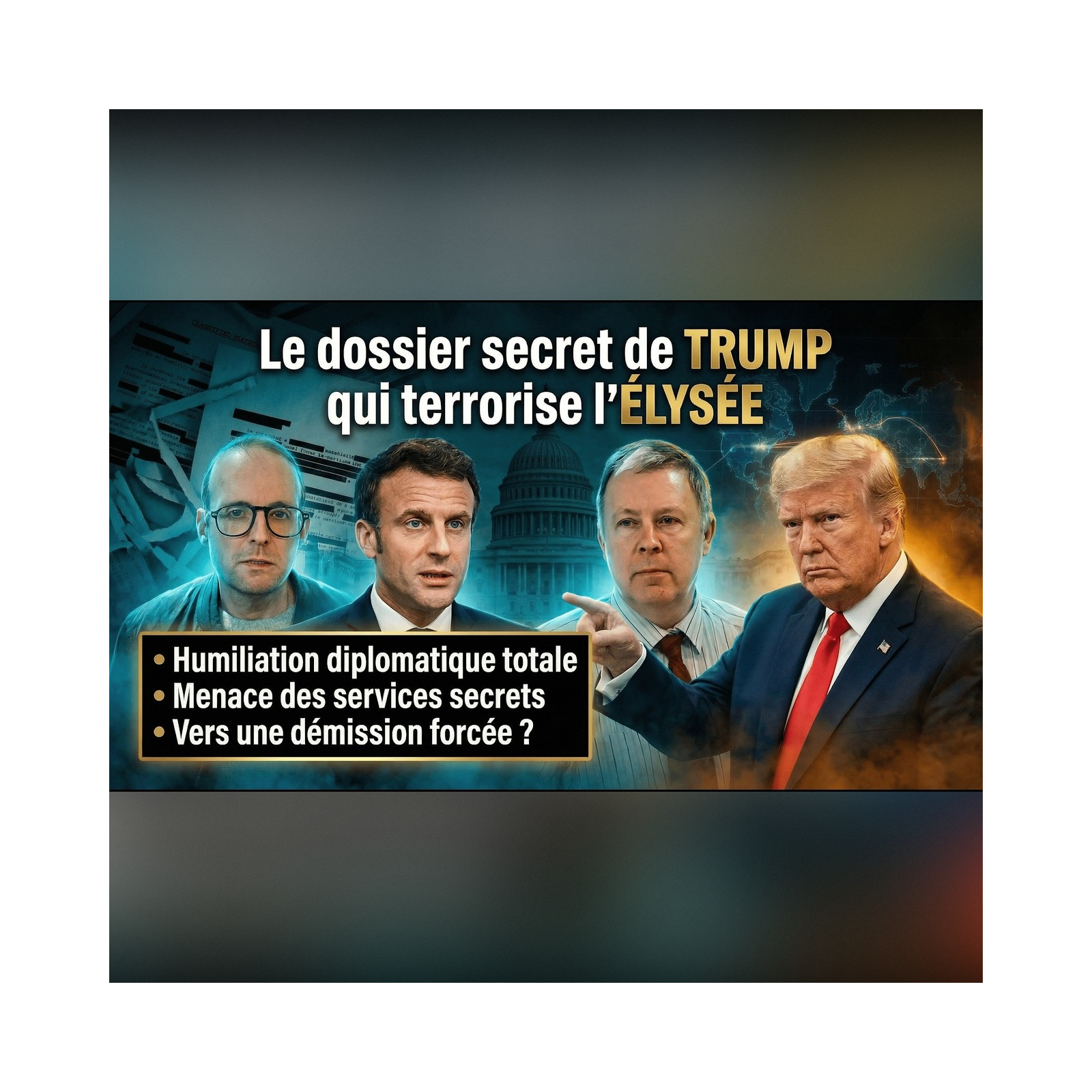 Cet ancien RG balance tout sur le plan américain pour achever MACRON avec l’affaire EPSTEIN | GPTV