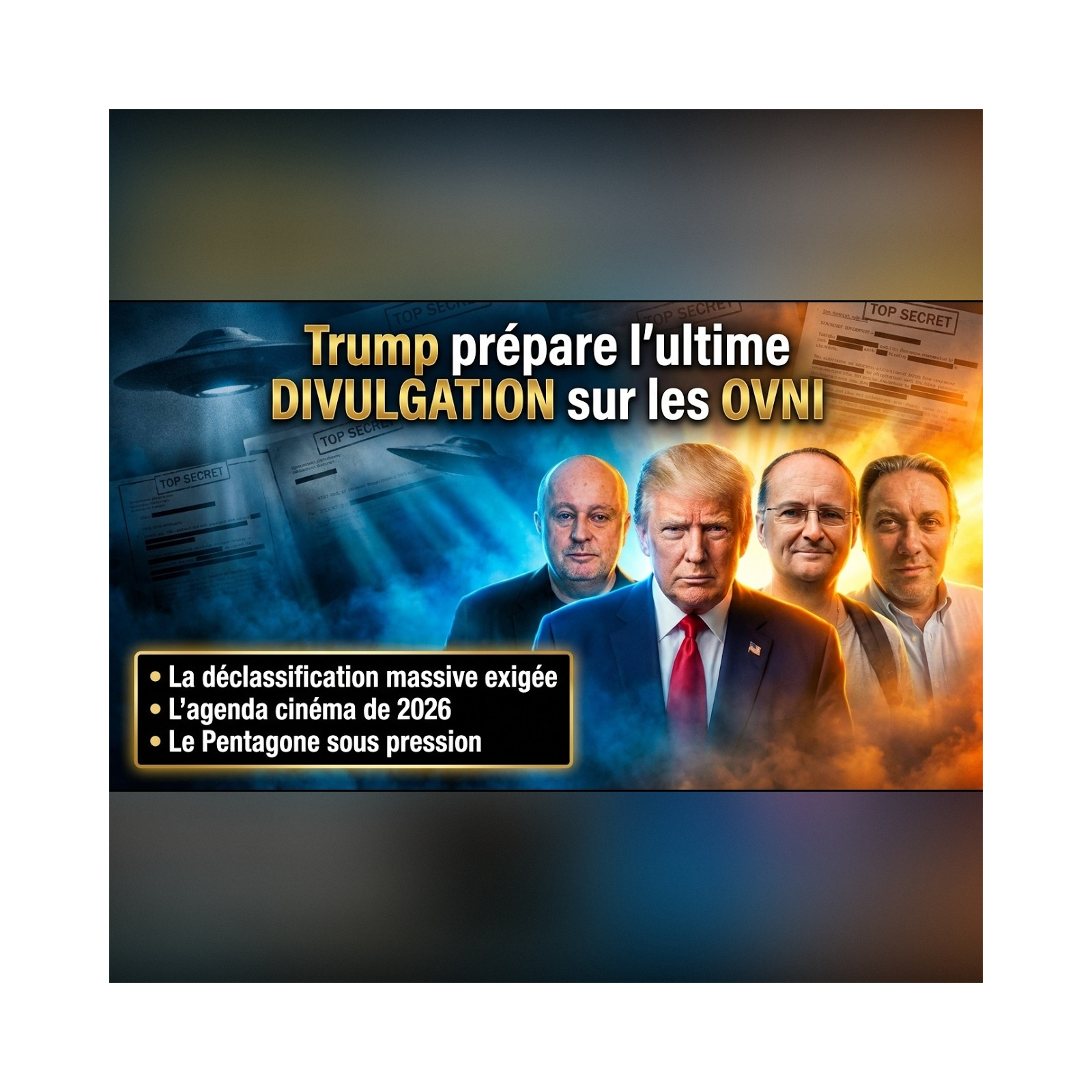 Oubliez l'affaire EPSTEIN : TRUMP s'attaque enfin au secret ALIEN | GPTV