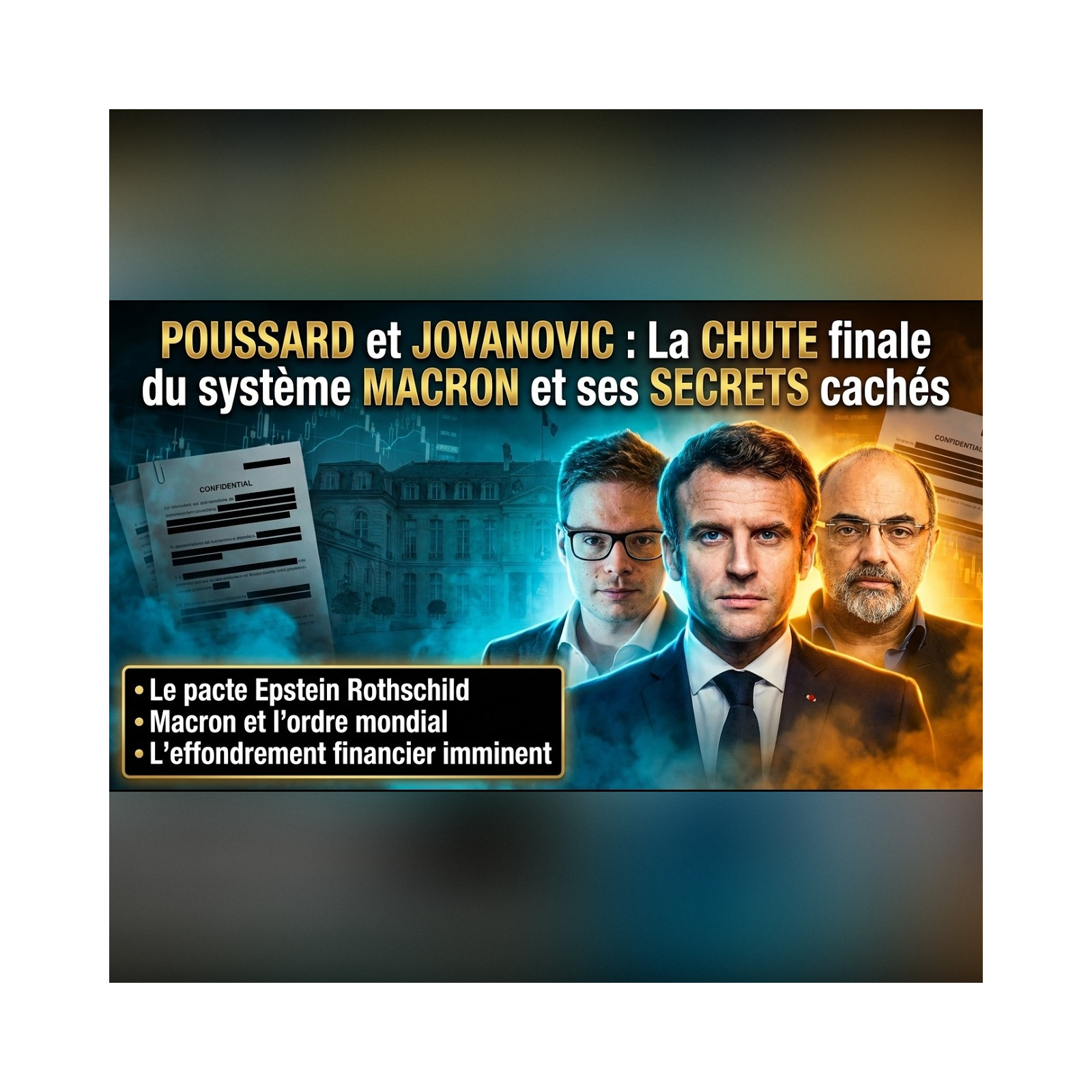 Affaire EPSTEIN : Xavier POUSSARD et Pierre JOVANOVIC révèlent les liens avec MACRON | GPTV