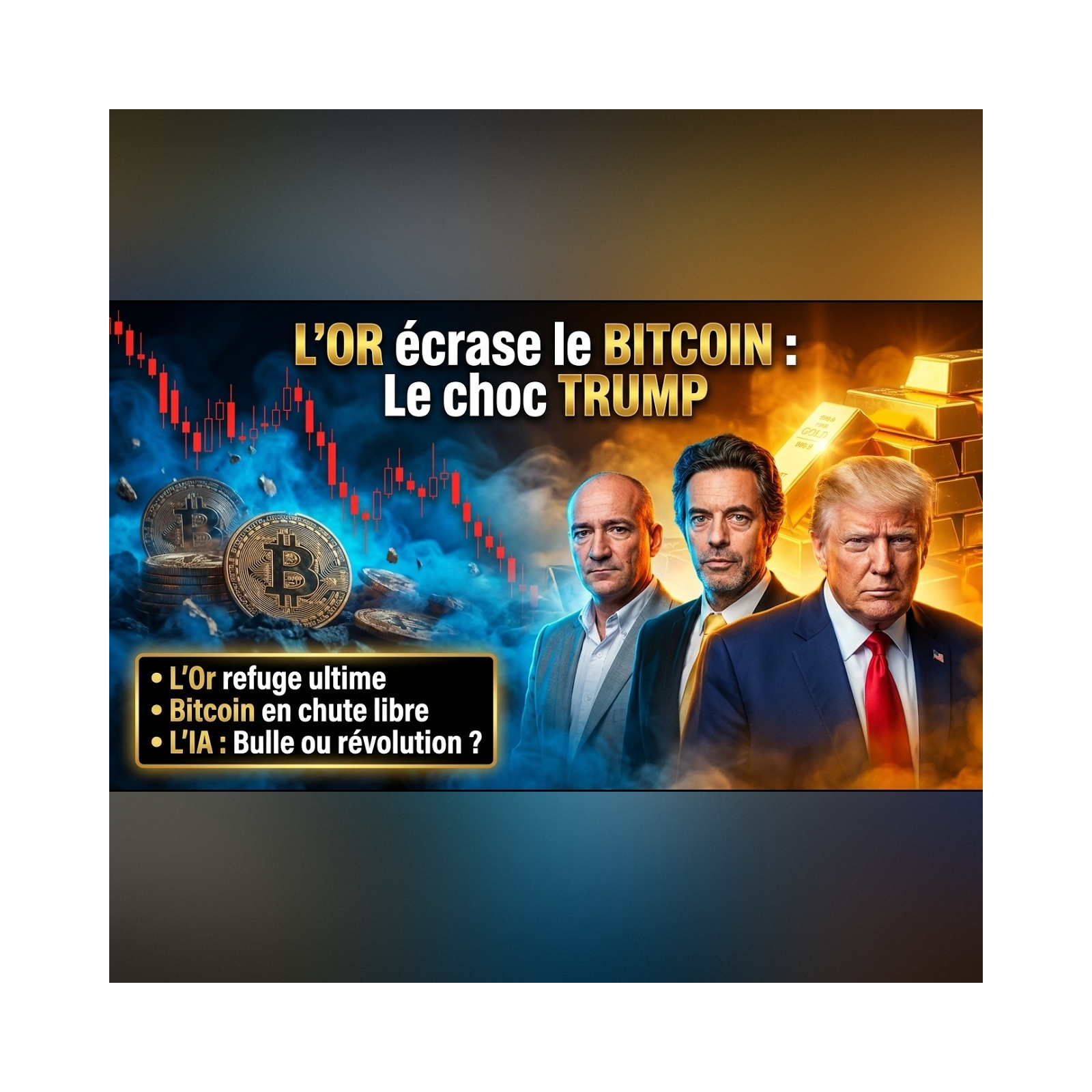 Pourquoi TRUMP mise sur l'OR pour sauver l'économie AMÉRICAINE | GPTV
